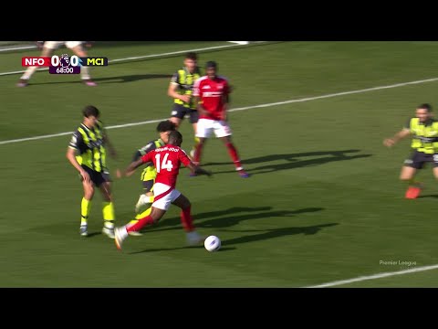 Ederson Santana de Moraes | 67ᵗʰ Minute Spectacular Gk Save v Nottingham Forest