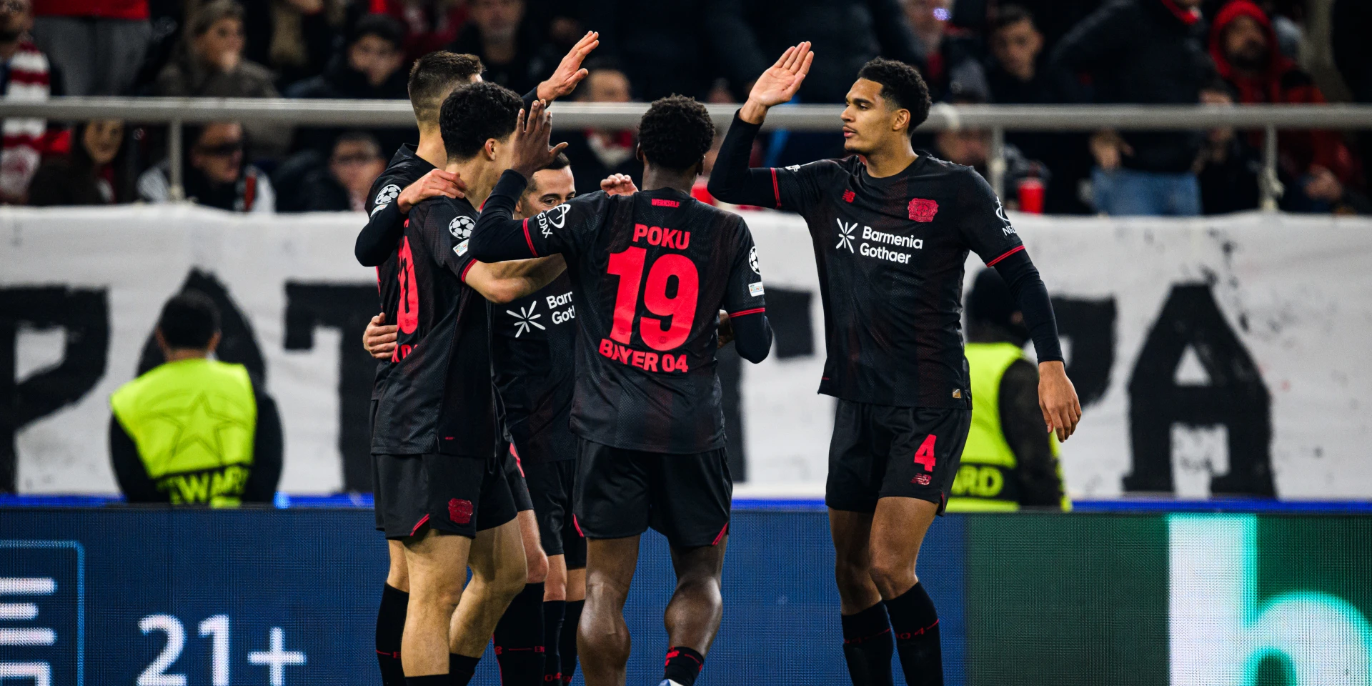 Schick steers Leverkusen past Olympiacos in Champions League