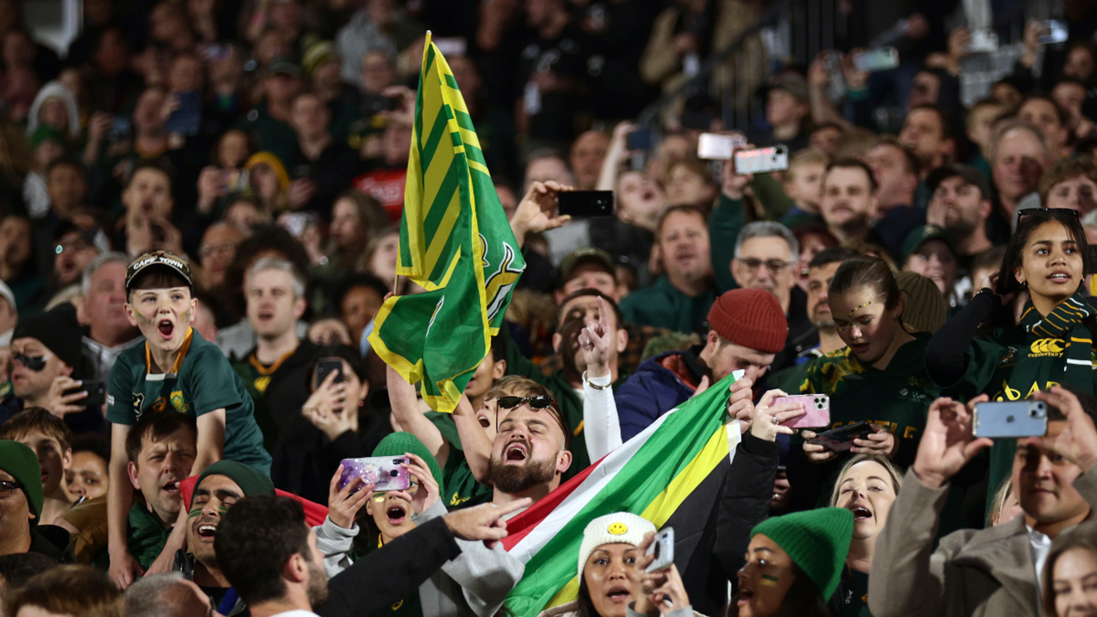 Springbok anthem live at Emirates Airline Park