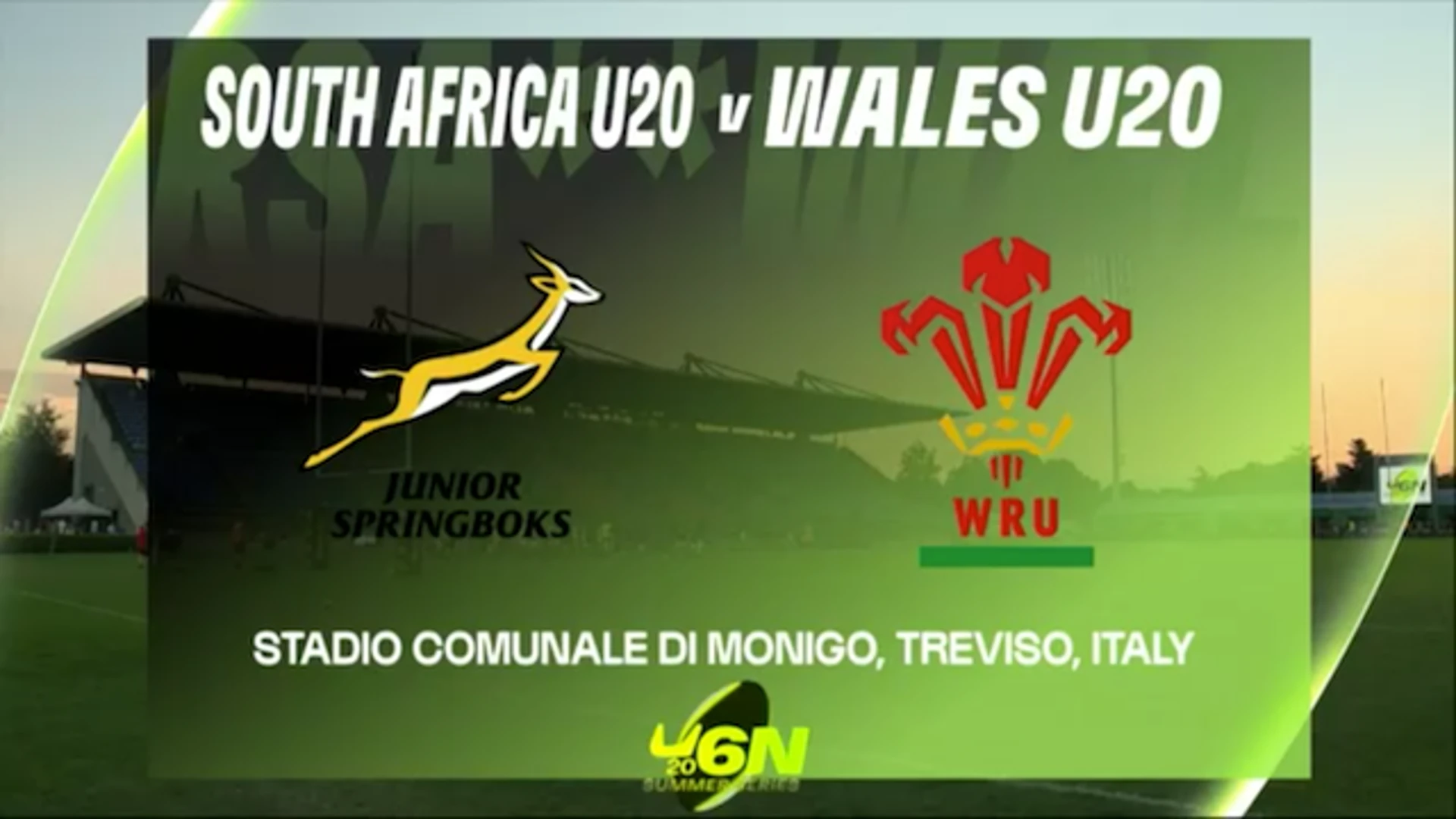 Six Nations Under-20 Summer Series | South Africa v Wales | Highlights