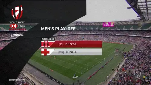Kenya v Tonga | Match Highlights | World Rugby HSBC Sevens Series London