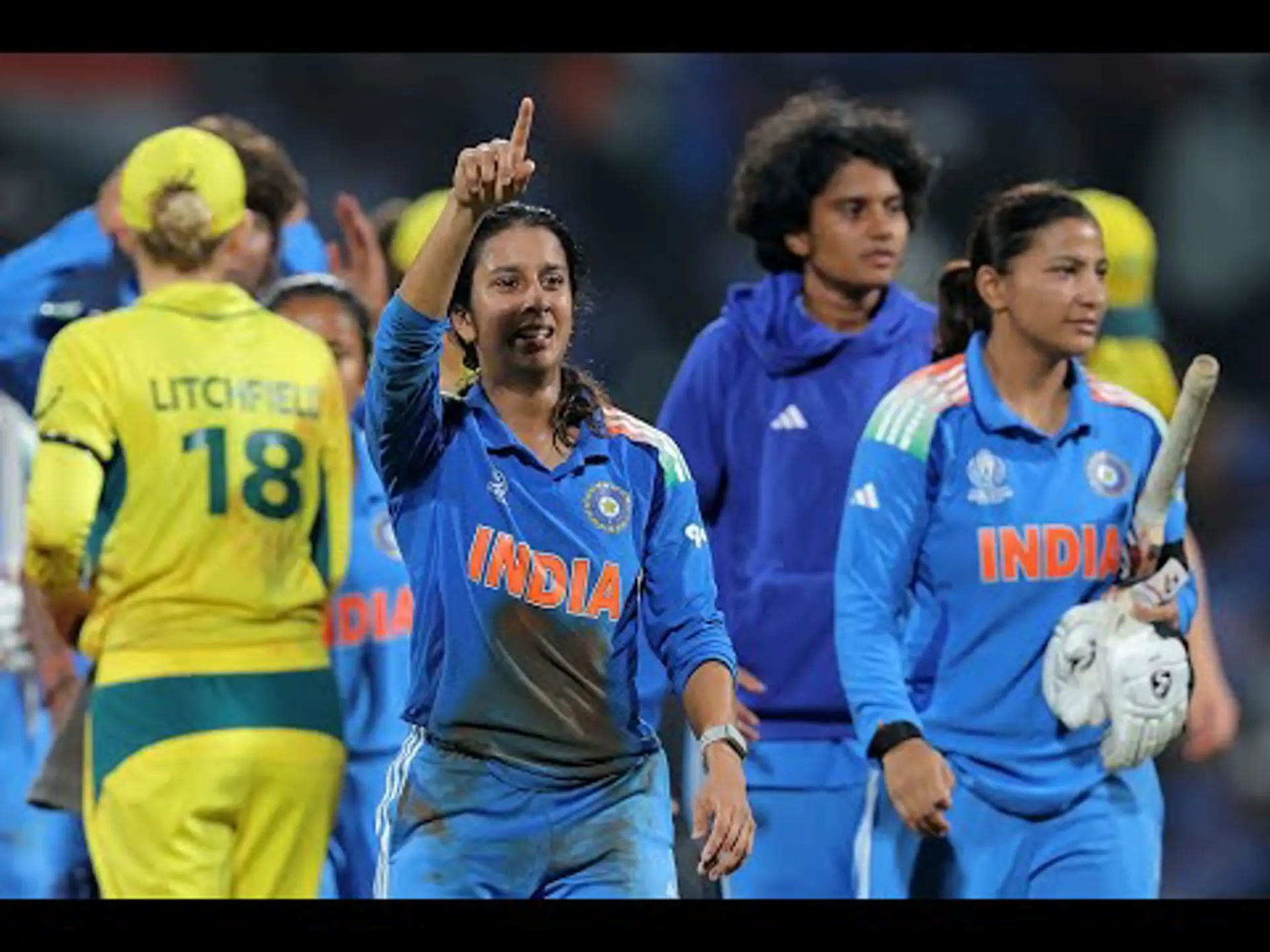 India W v Australia W | Match Highlights | ICC Women's CWC 2025
