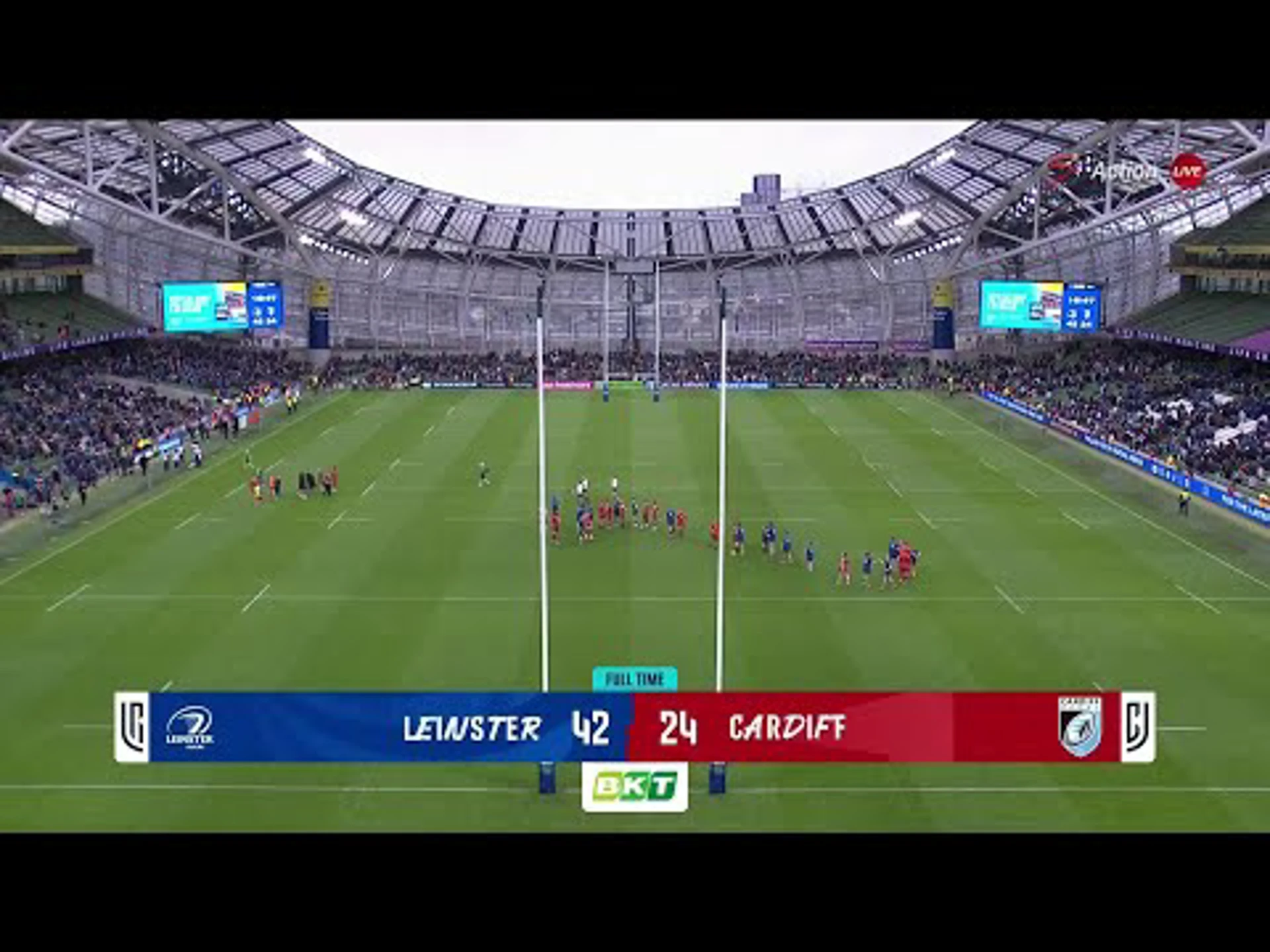 Leinster Rugby v Cardiff Rugby | Match in 3 Minutes | URC