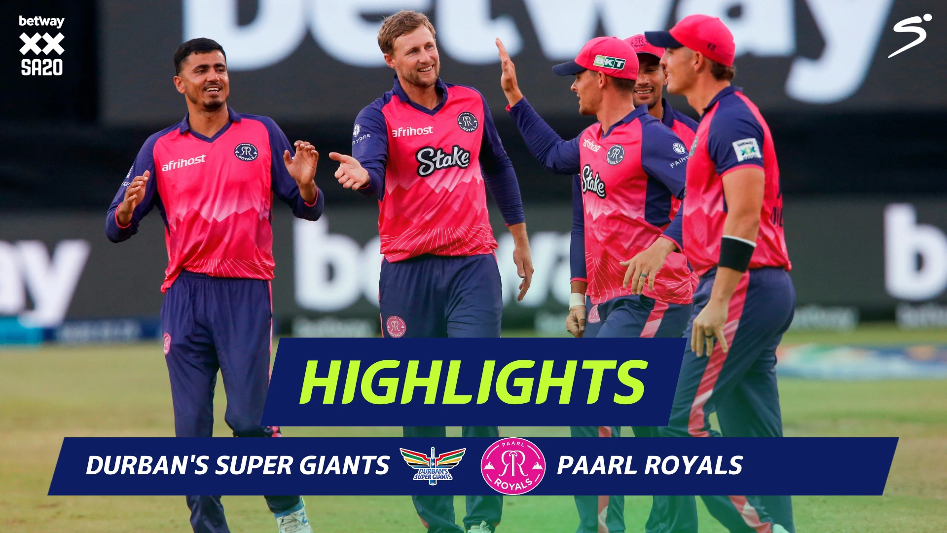 Durban's Super Giants v Paarl Royals | Short Highlights | Betway SA20