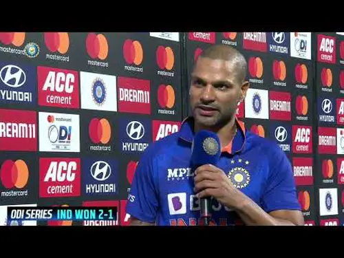 India v South Africa | 3rd ODI | Post-match interview with Shikhar Dhawan