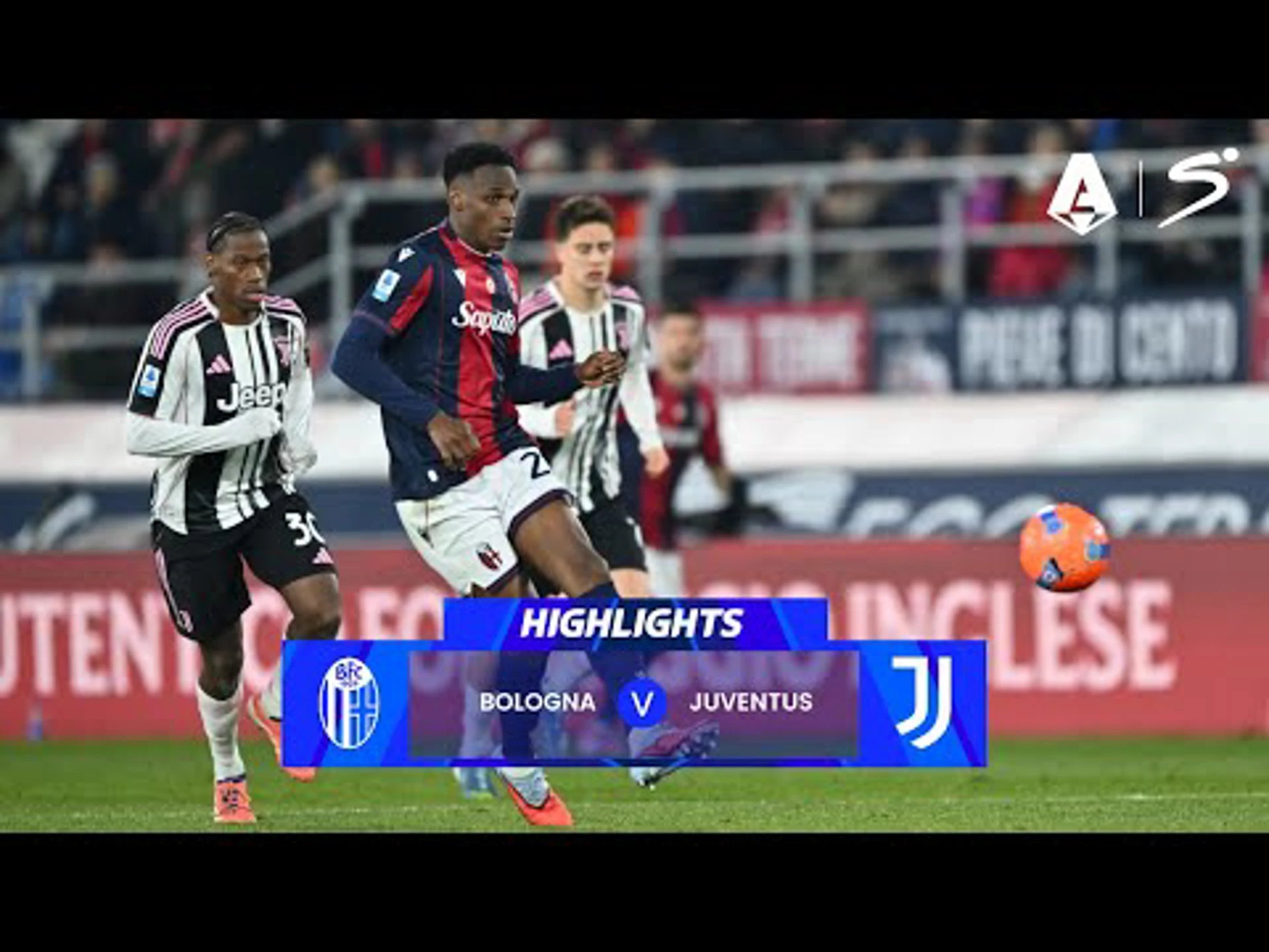Bologna v Juventus | Match Highlights | Italian Serie A Matchday 15