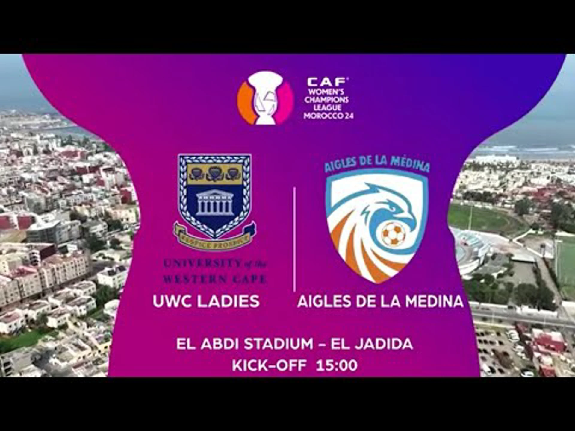 University of Western Cape v Aigles de la Medina | Match Highlights | Women's CAF Champions League