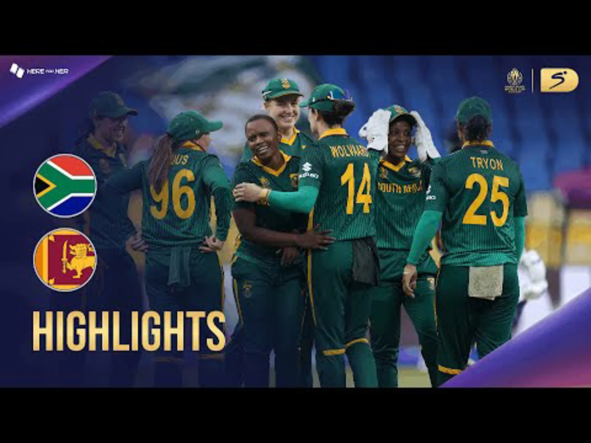South Africa W v Sri Lanka W | Match Highlights | ICC Women's CWC 2025