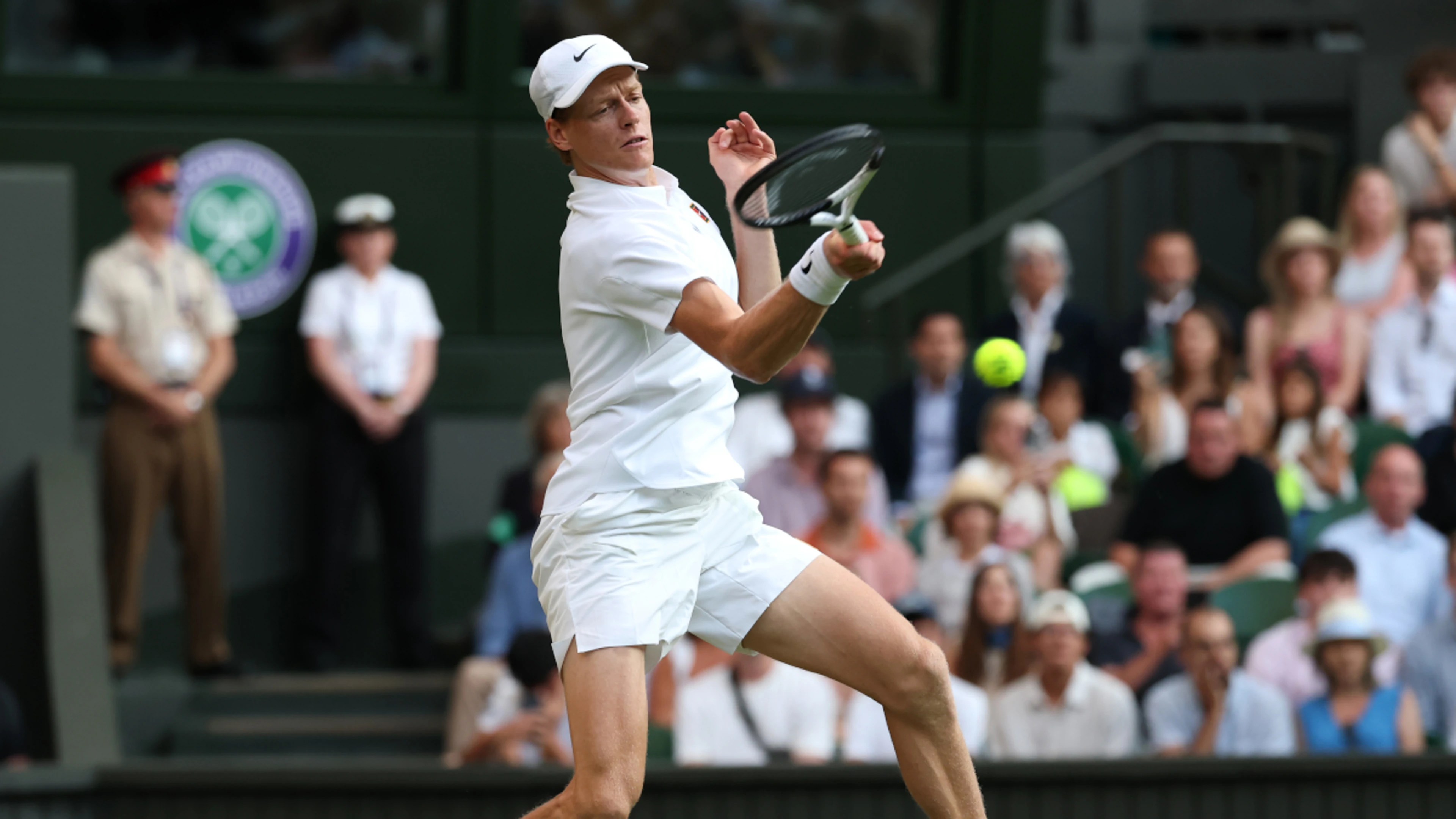 Djokovic steps up bid for Wimbledon history, Sinner strolls into round three