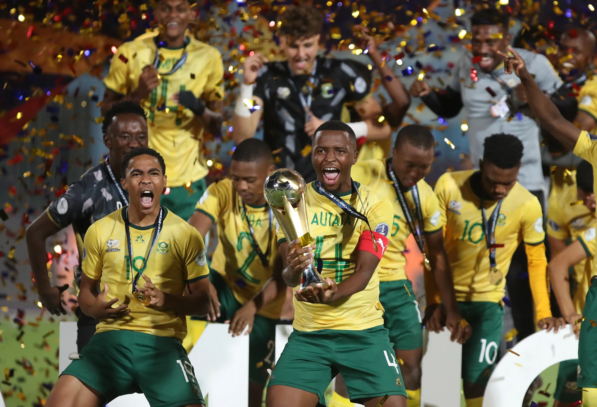 South Africa crowned U20 Afcon champions after historic win over Morocco