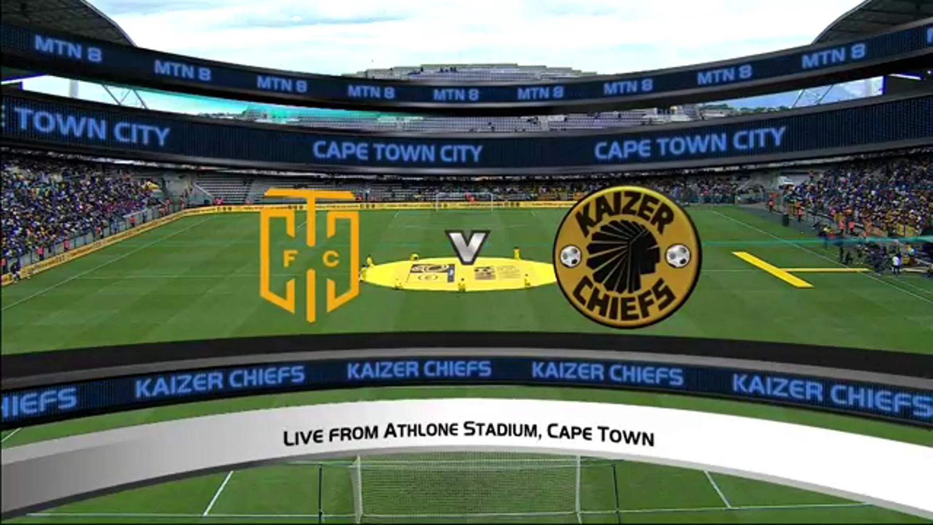 Cape Town City v Kaizer Chiefs | Match Highlights | MTN8 Cup | Quarterfinals