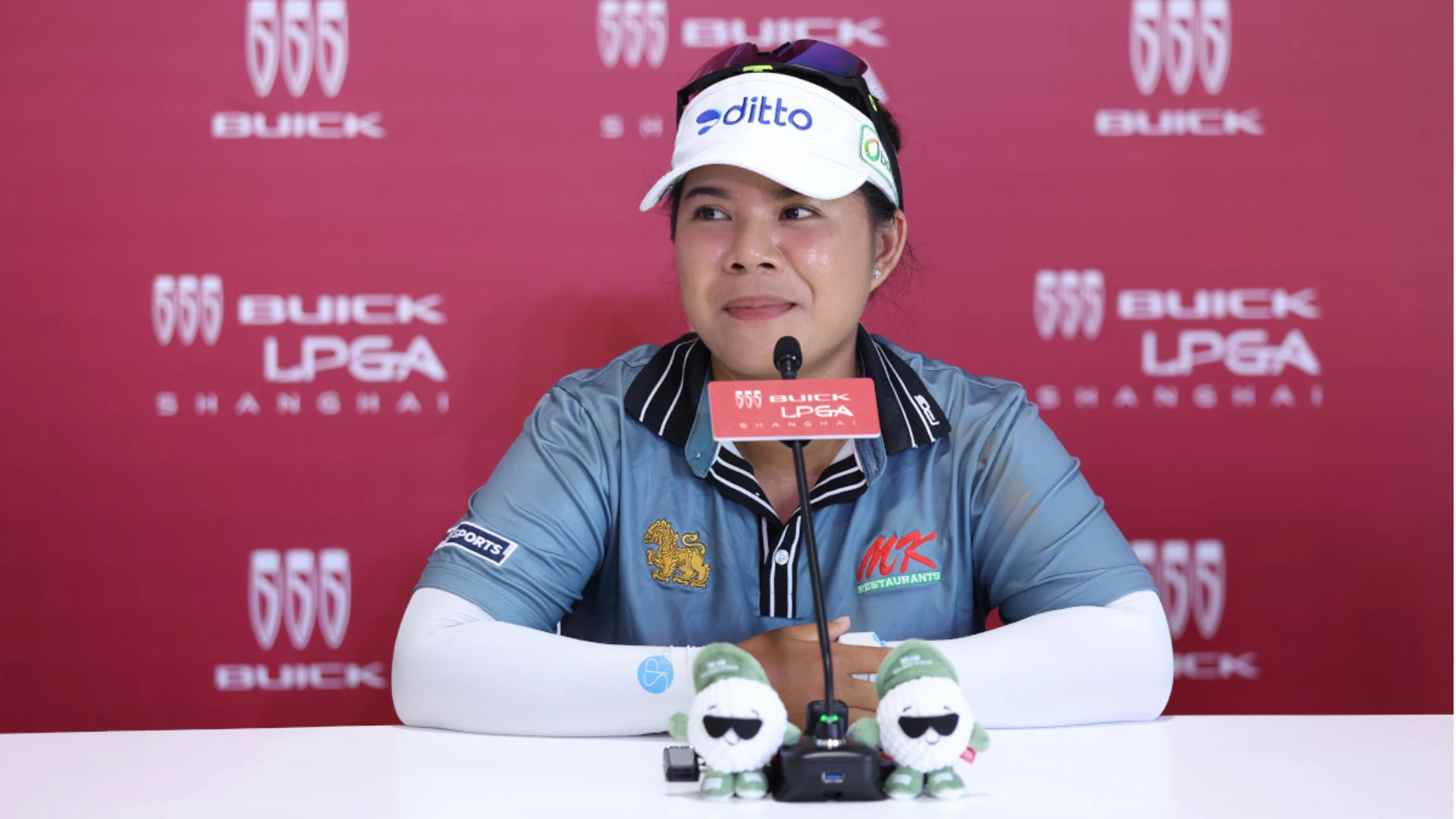 Arpichaya Yubol rides bogey-free round to 1-shot lead in Shanghai