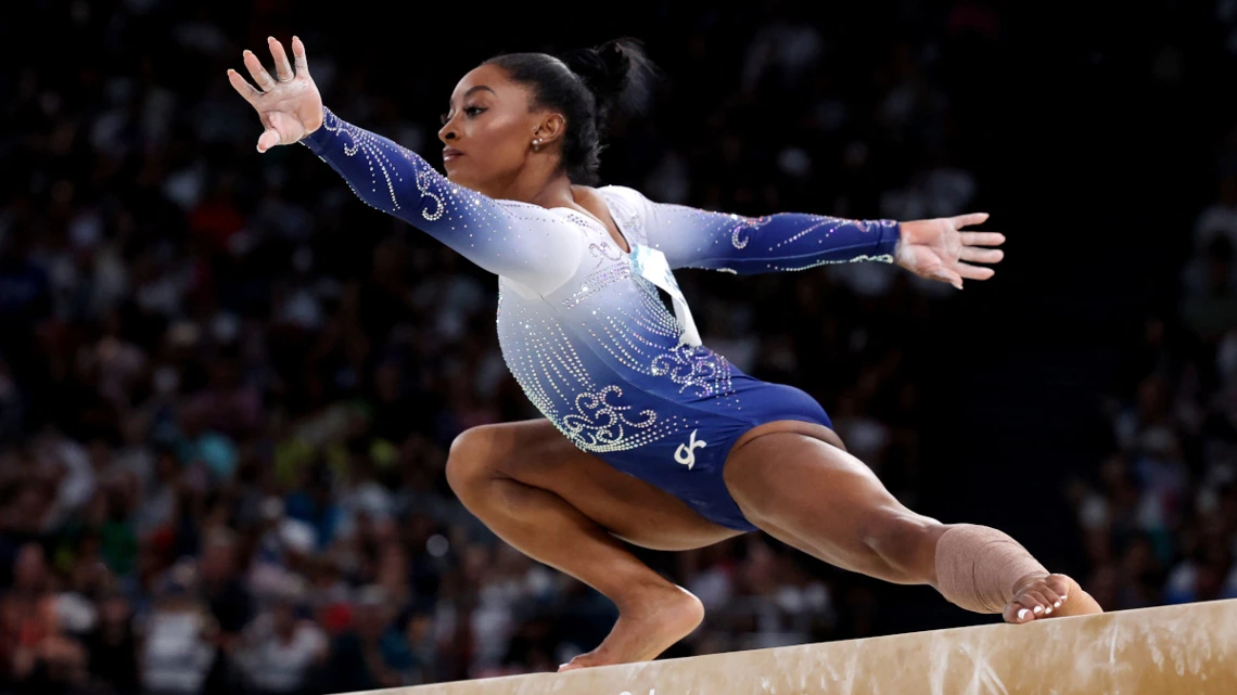 Simone Biles, Balance Beam Final Highlights Women's Olympics