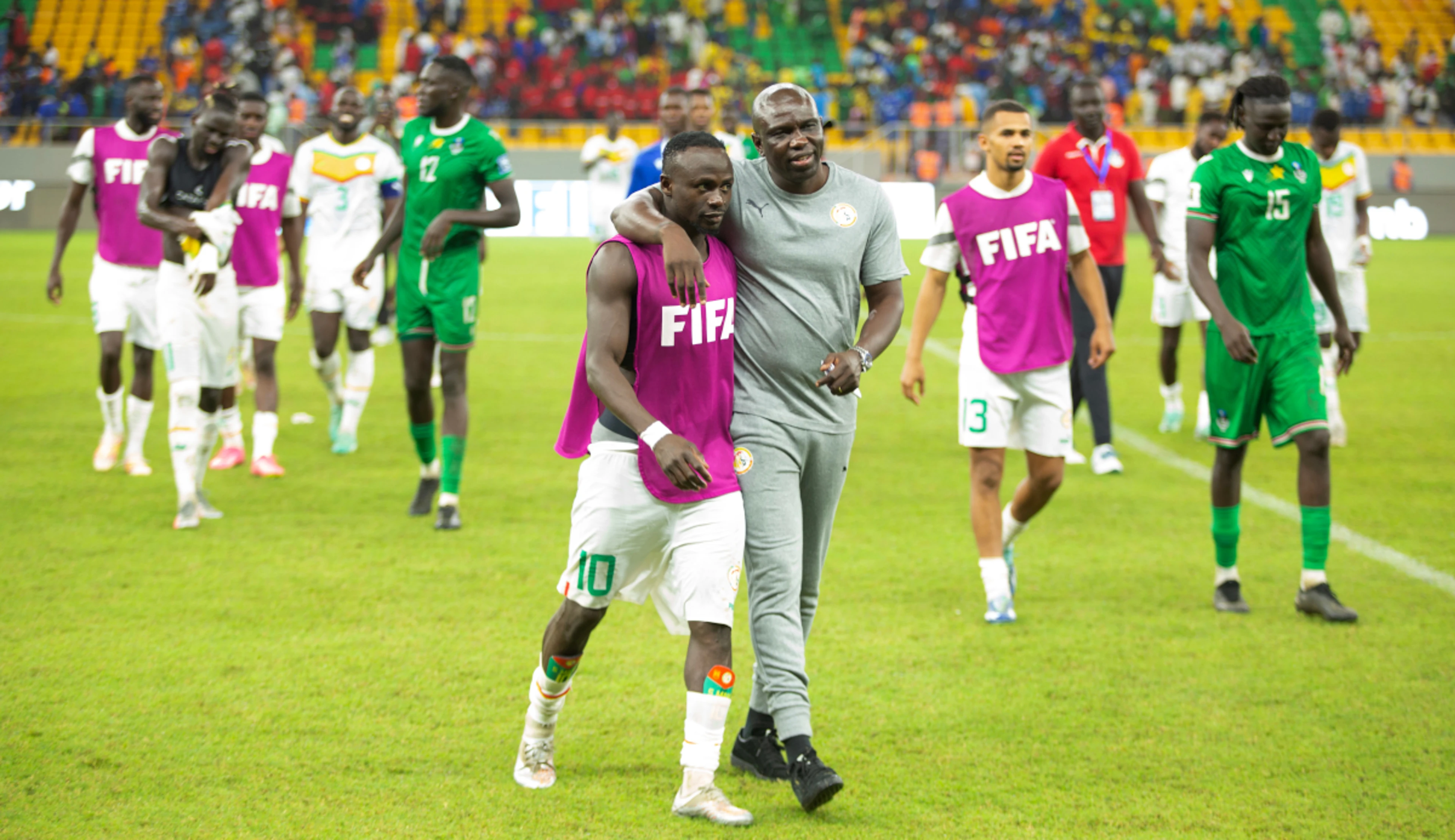 Senegal put one foot in World Cup after South Sudan annihilation