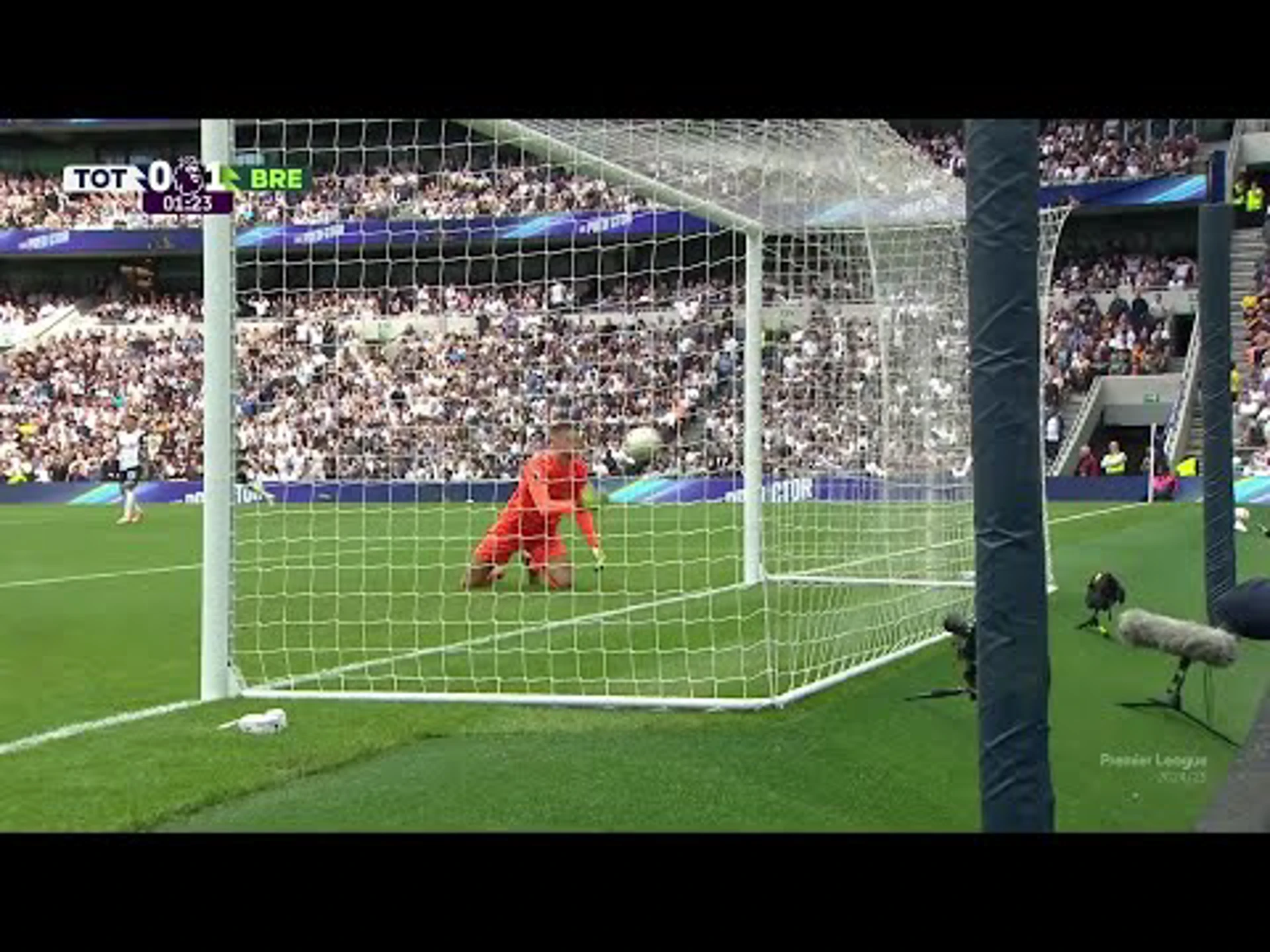 Bryan Mbeumo | 1ˢᵗ Minute Goal v Tottenham