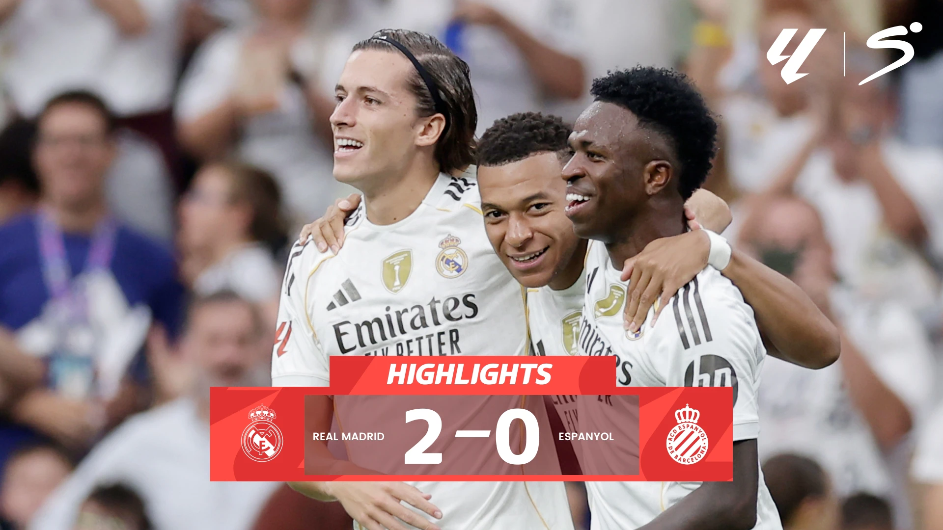 Real Madrid v Espanyol | Match Highlights | LaLiga EA Sports Matchday 5