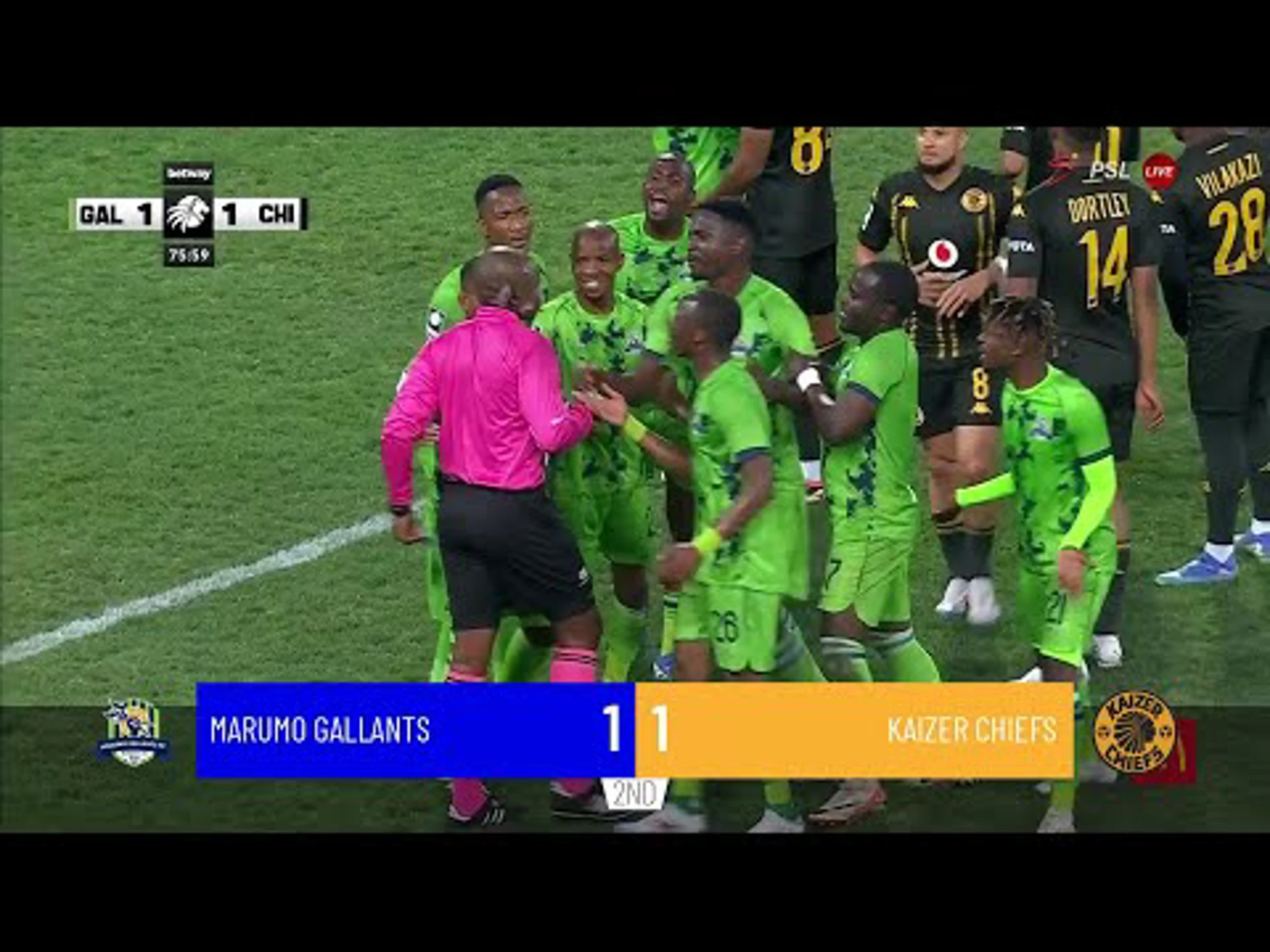 Joseph Malongoane | Red Card v Kaizer Chiefs