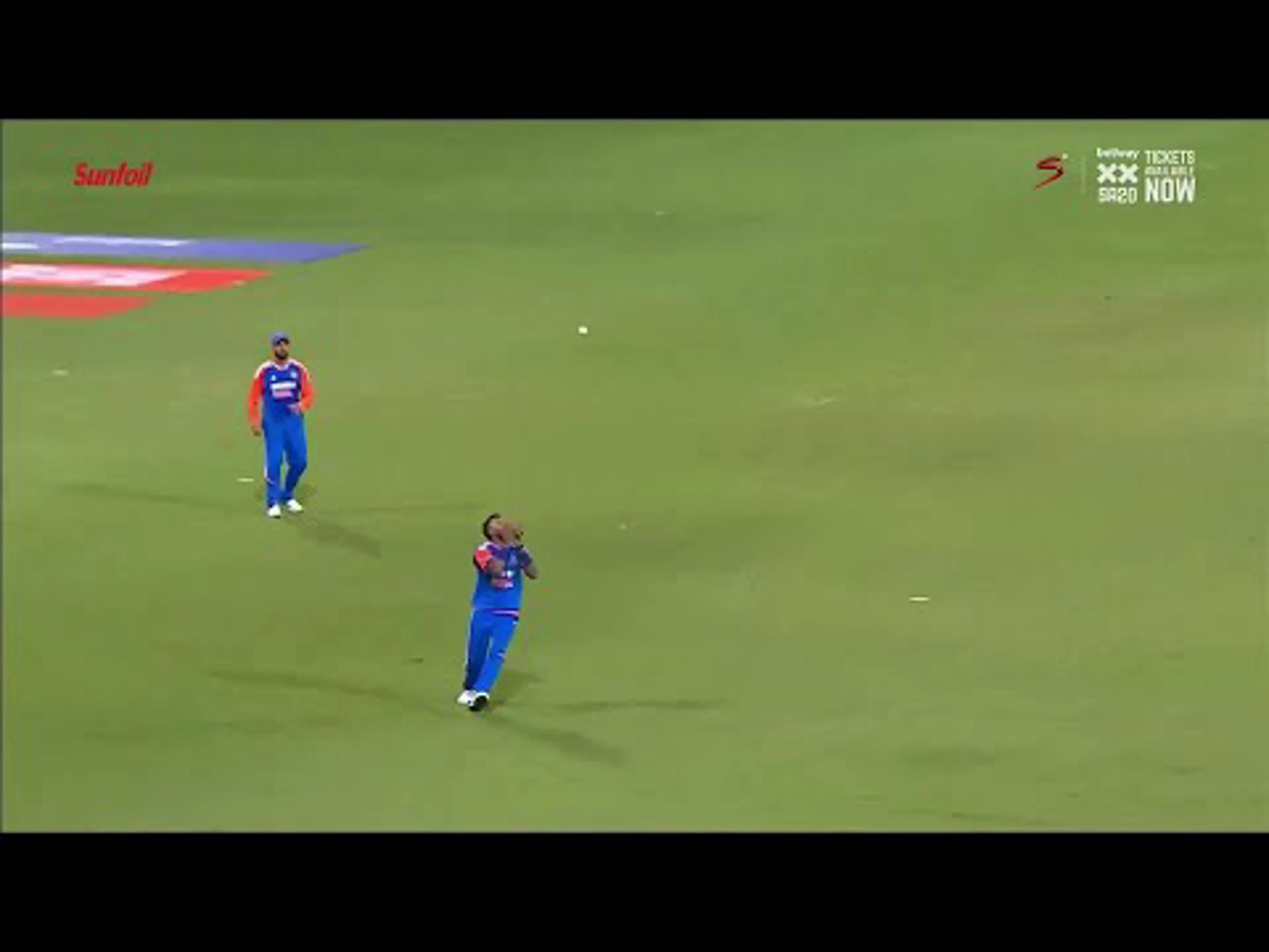 South Africa v India | 1st T20 | 2nd innings | Ravi Bishnoi 6