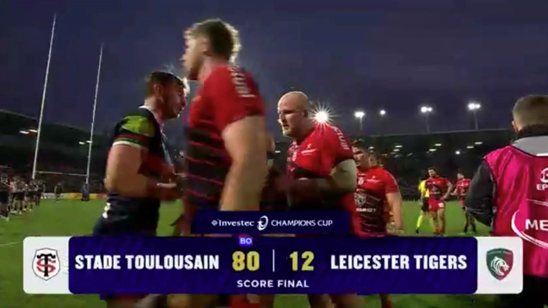 Stade Toulousain v Leicester | Match Highlights | Investec Champions Cup