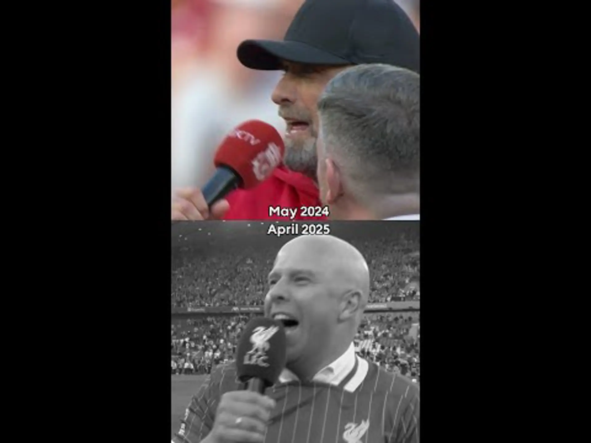 Arne Slot gets Anfield singing Klopp chant!