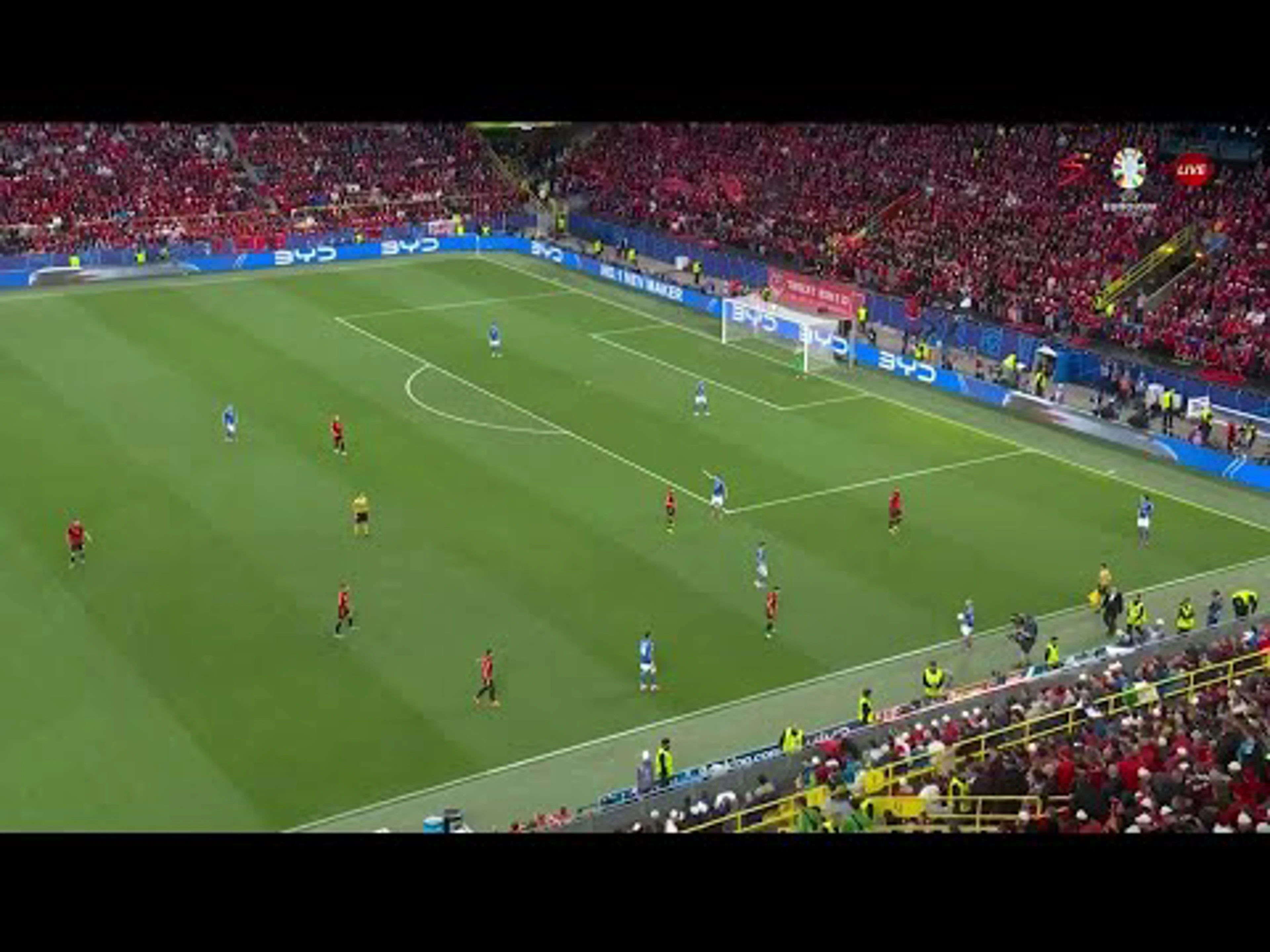 Nedim Bajrami with a Goal vs. Italy