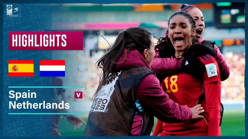 Spain v Netherlands | Match Highlights | FIFA Women's World Cup Quarterfinals