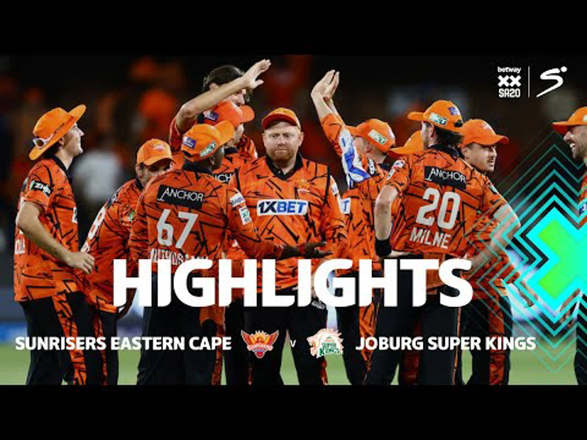 Sunrisers E Cape v Joburg S Kings | Short Highlights | Betway SA20