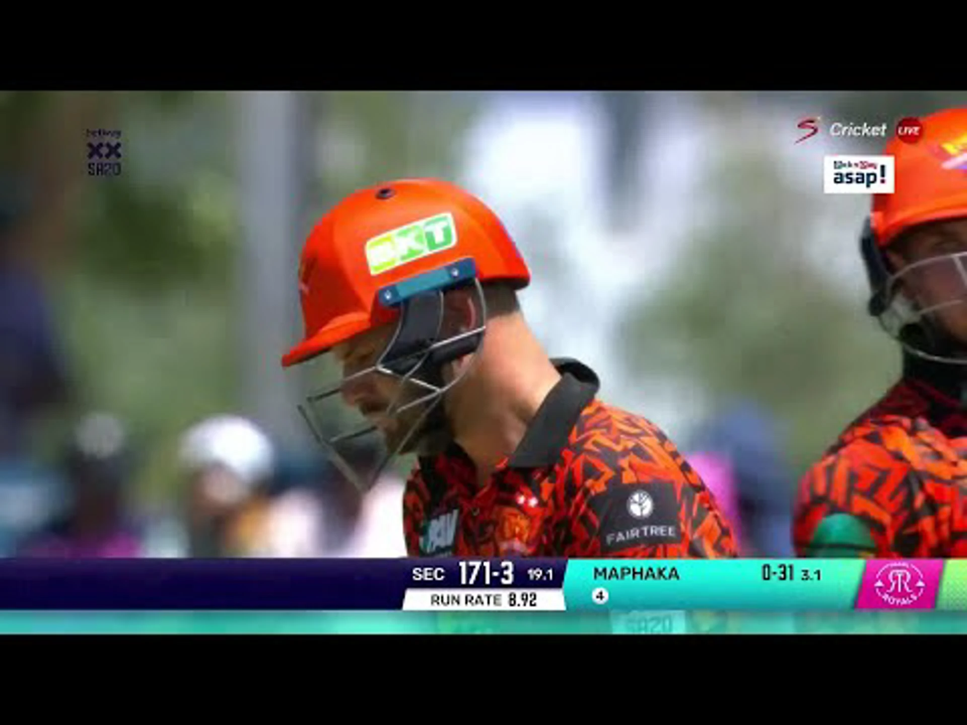 Aiden Markram 82 runs | Paarl Royals v Sunrisers Eastern Cape | Betway SA20