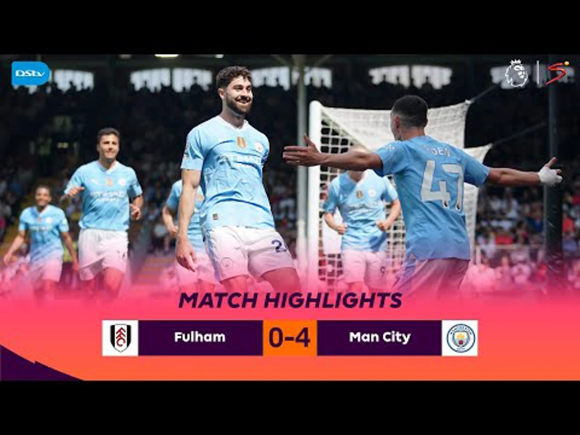 Fulham v Manchester City | Match in 3 Minutes | Premier League