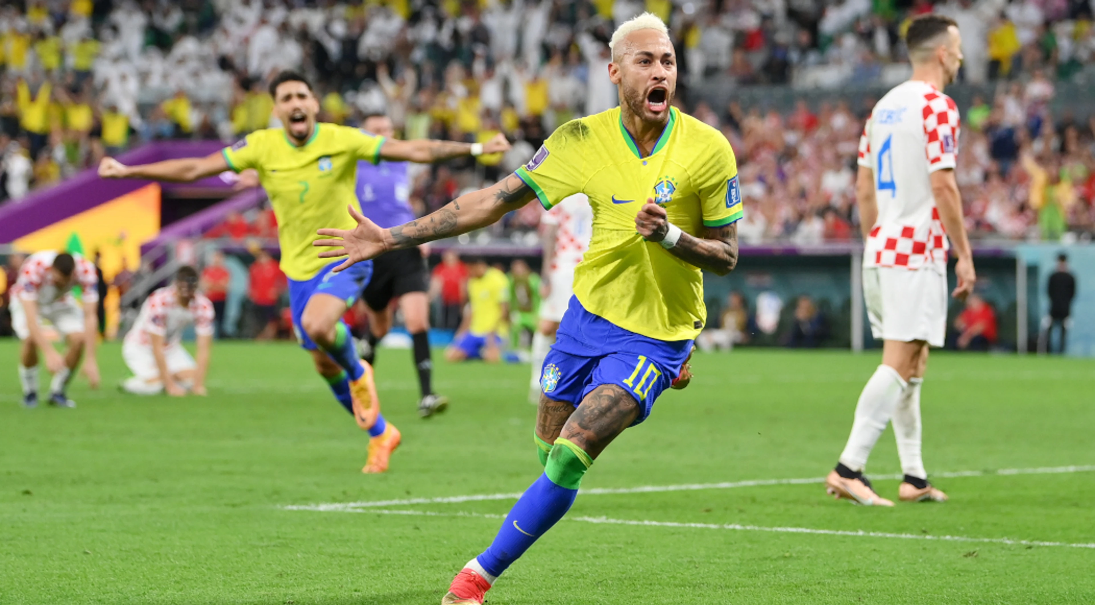 Neymar scores to equal Pele record of 77 Brazil goals