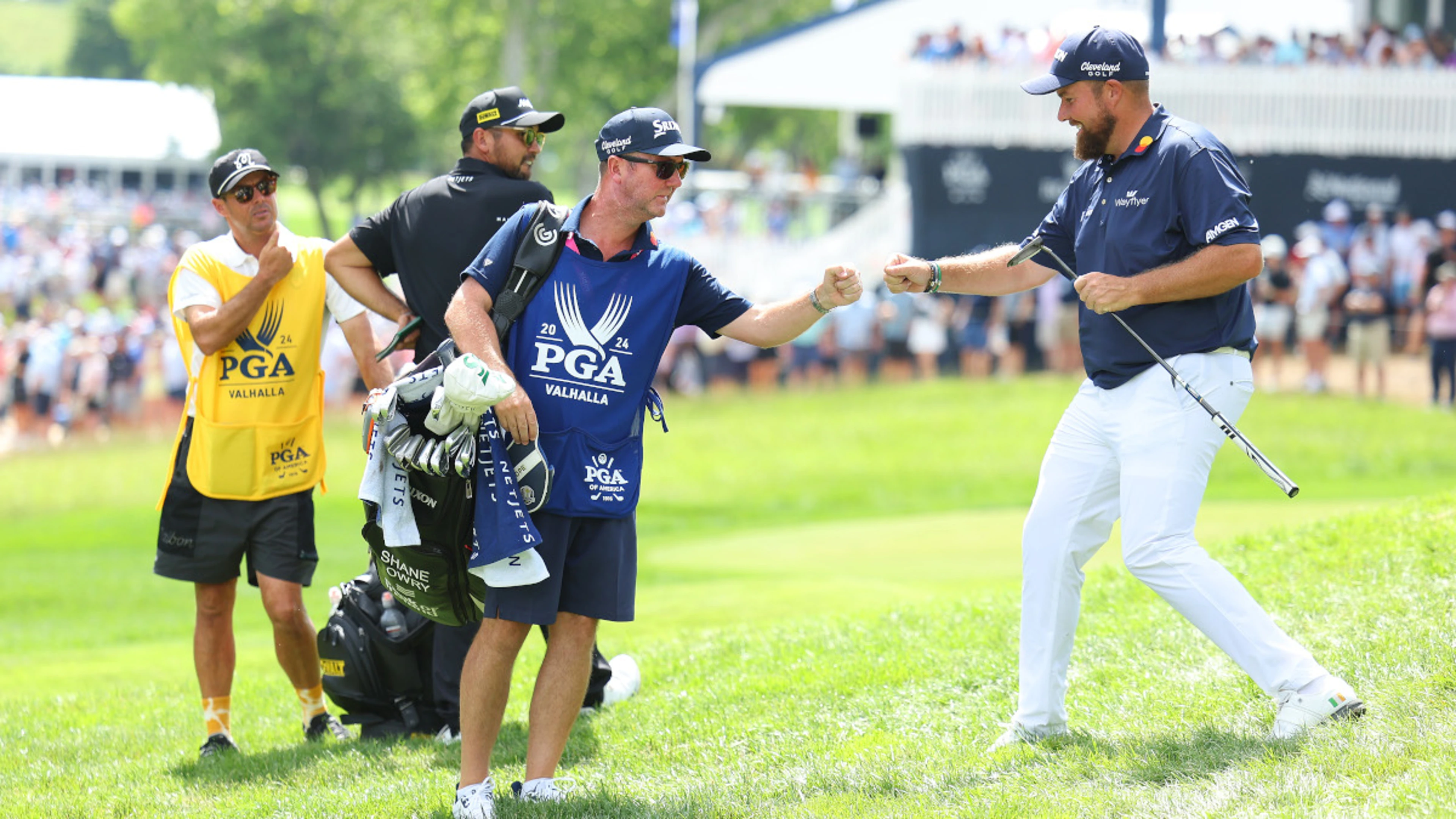 Lowry matches lowest round in major golf history with 62 at PGA Championship