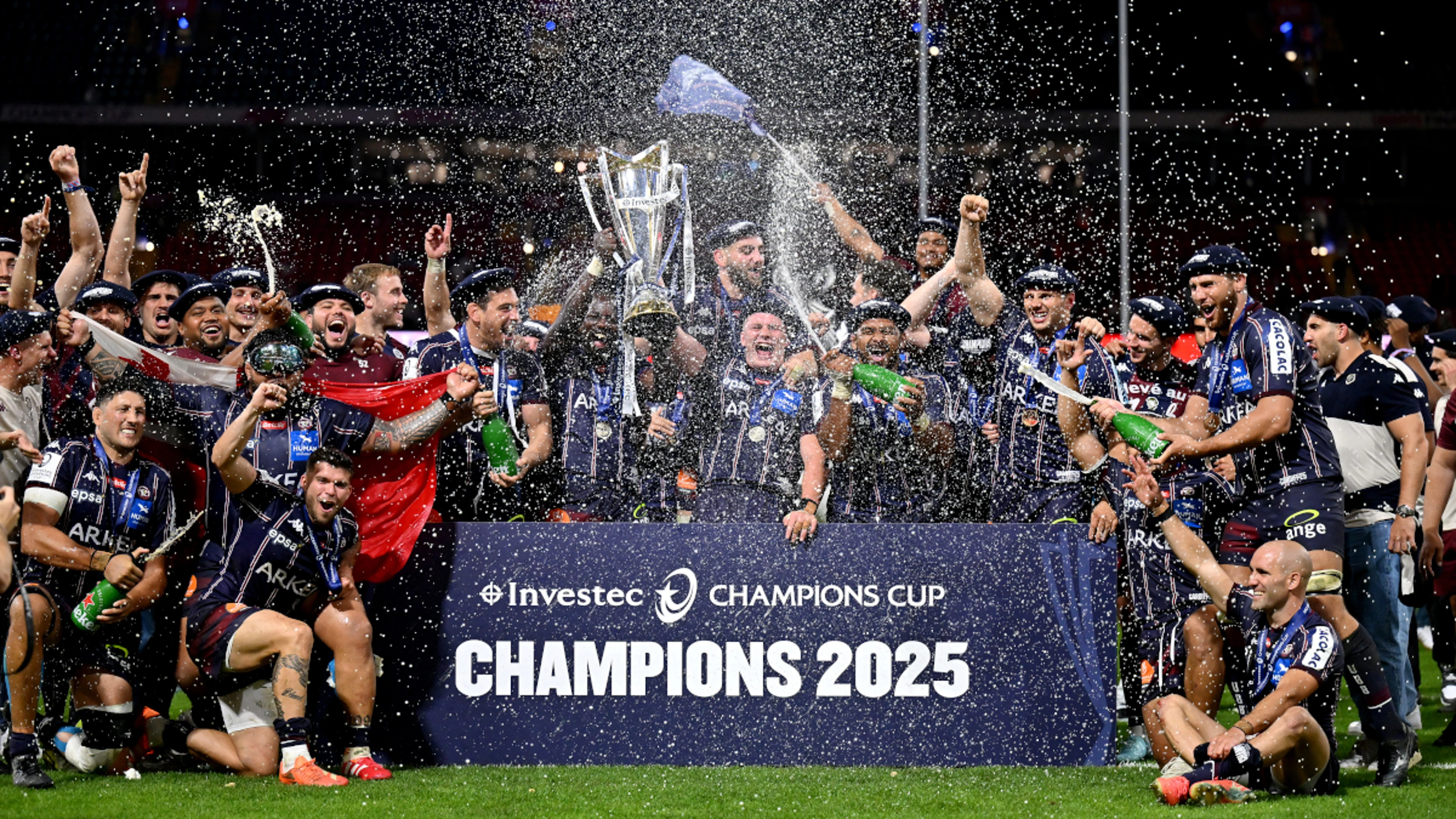 Bordeaux overpower Northampton to win Champions Cup