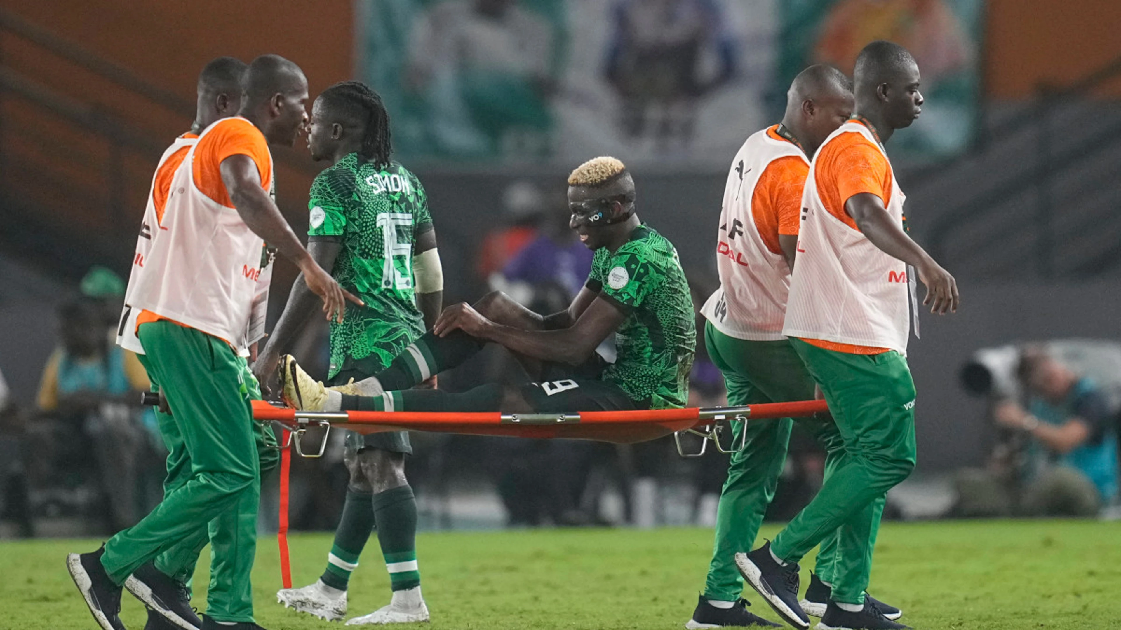 Nigeria star Osimhen doubt for Afcon semifinal