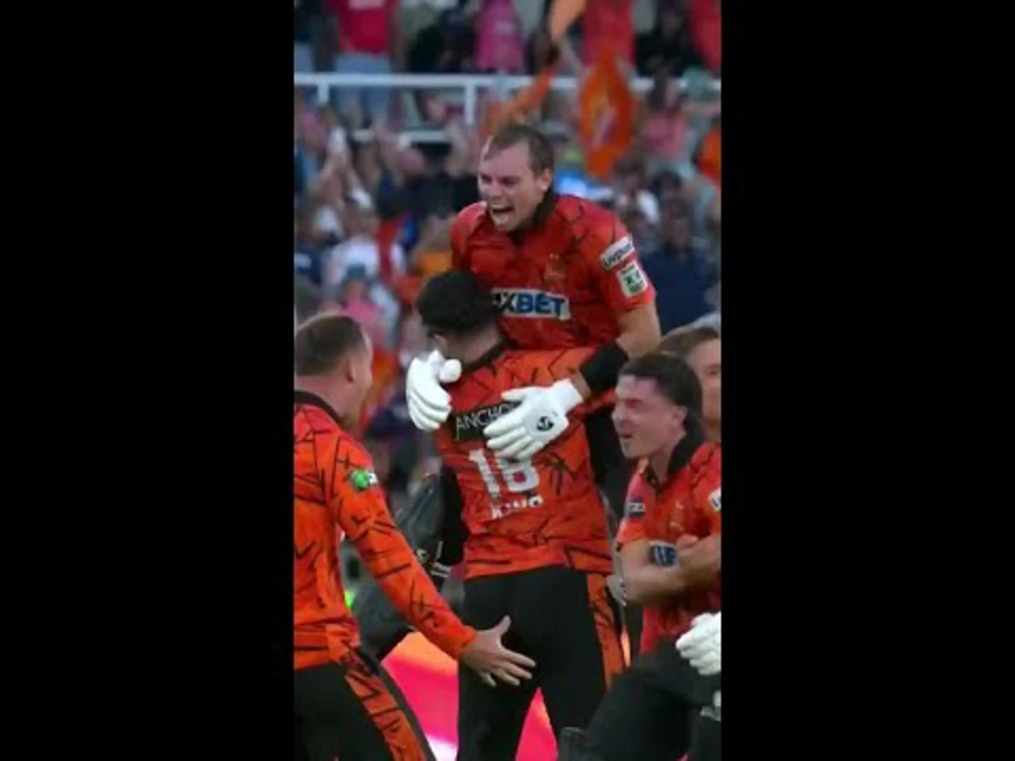 The Sunrisers make it three from four