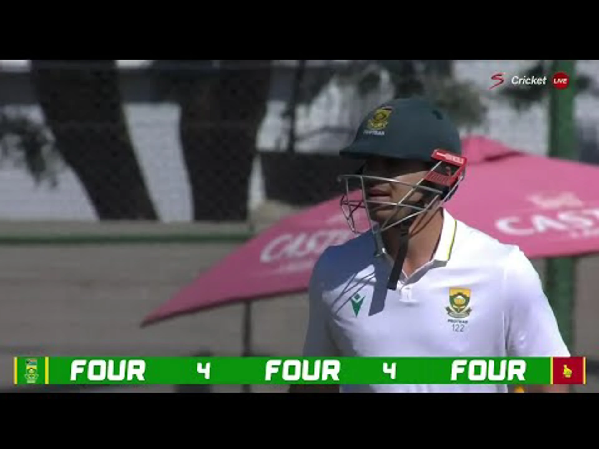 Zimbabwe v South Africa | 2nd Test | 1st day | David Bedingham 82