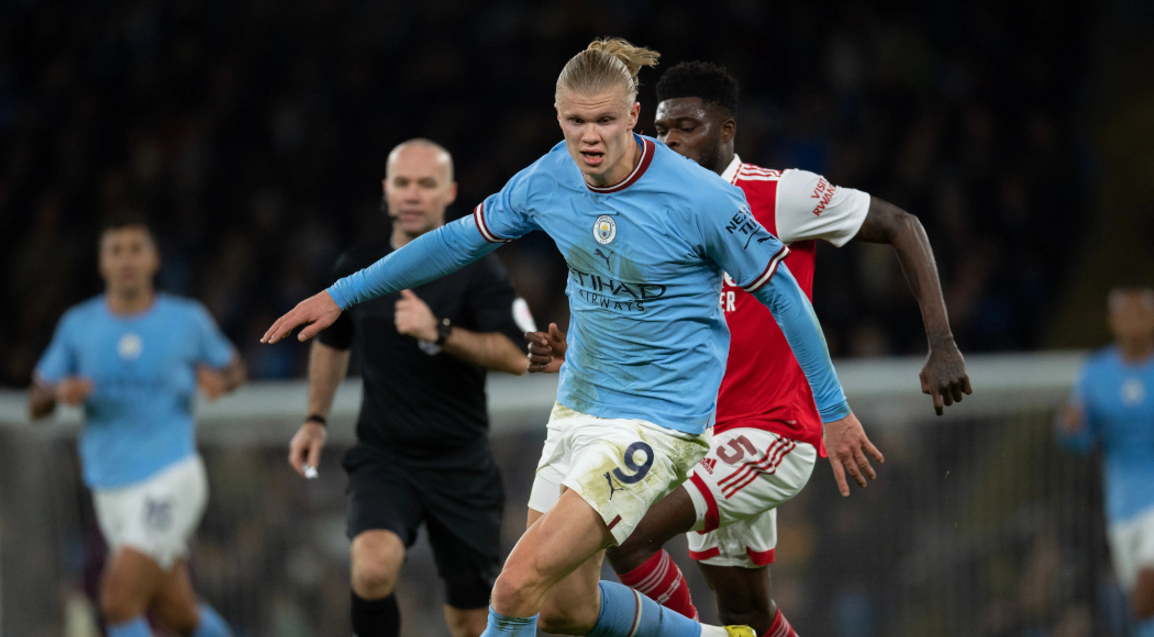 Haaland can improve by watching Kane - Guardiola