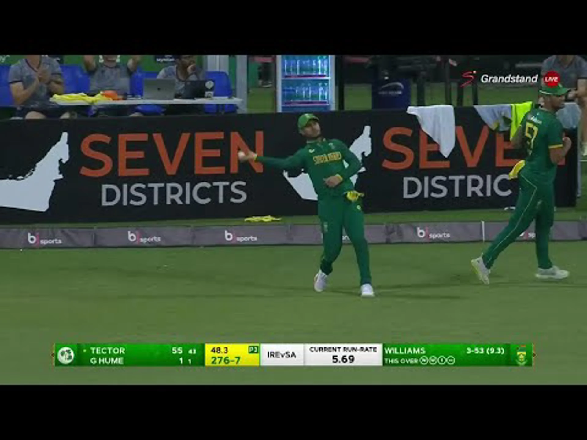 Ireland v South Africa | 3rd ODI | 1st innings | Harry Tector 60