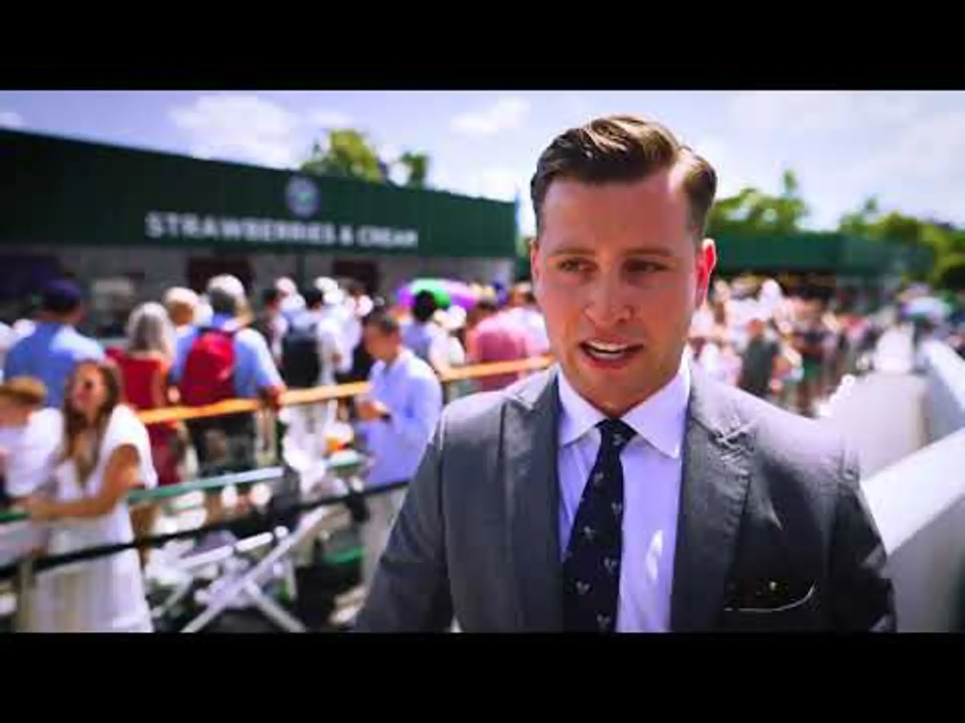 Episode 55 | Wimbledon strawberries and cream | Wimbledon Player Interview