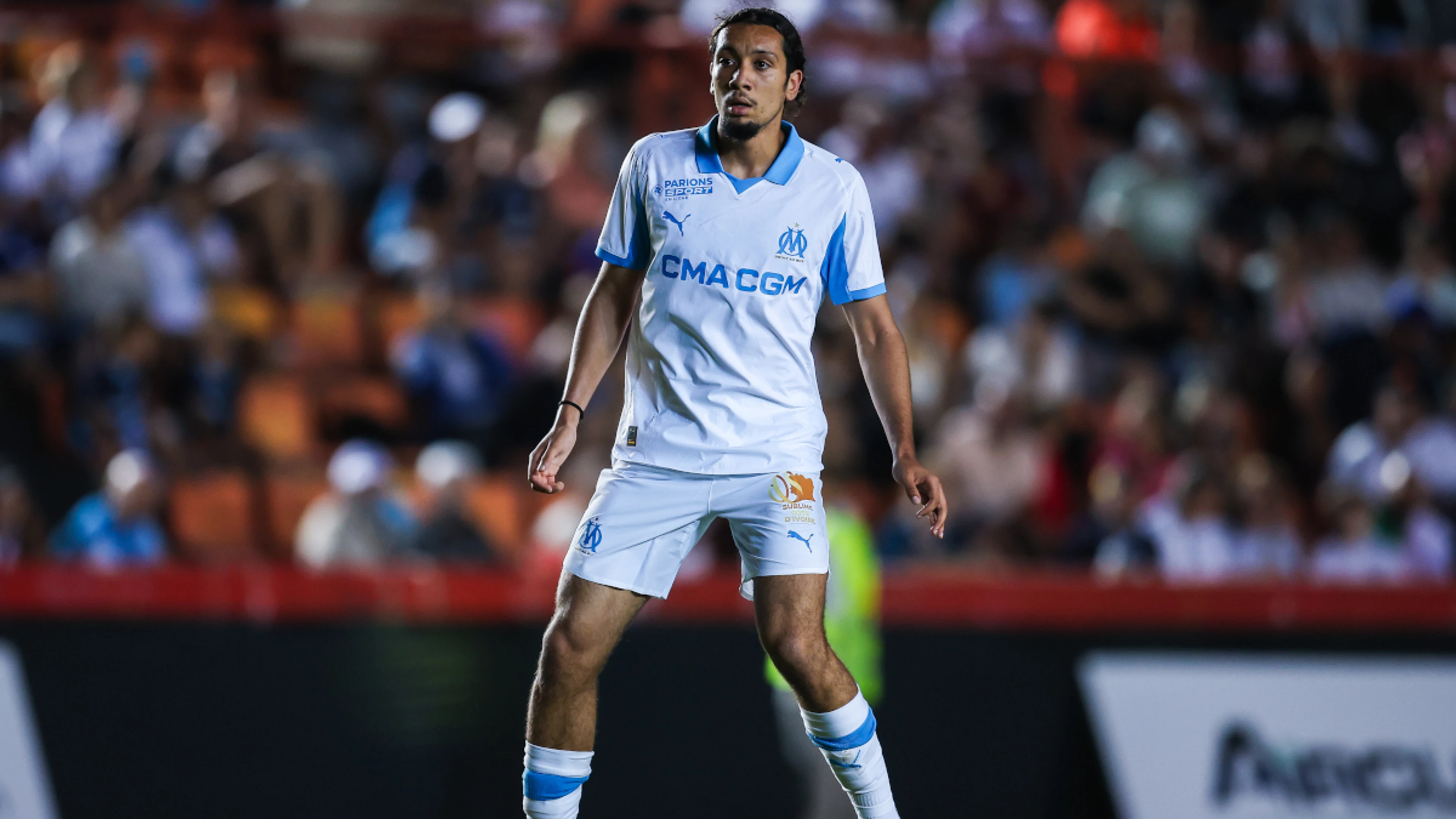 Marseille midfielder Nadir stable after on-pitch collapse