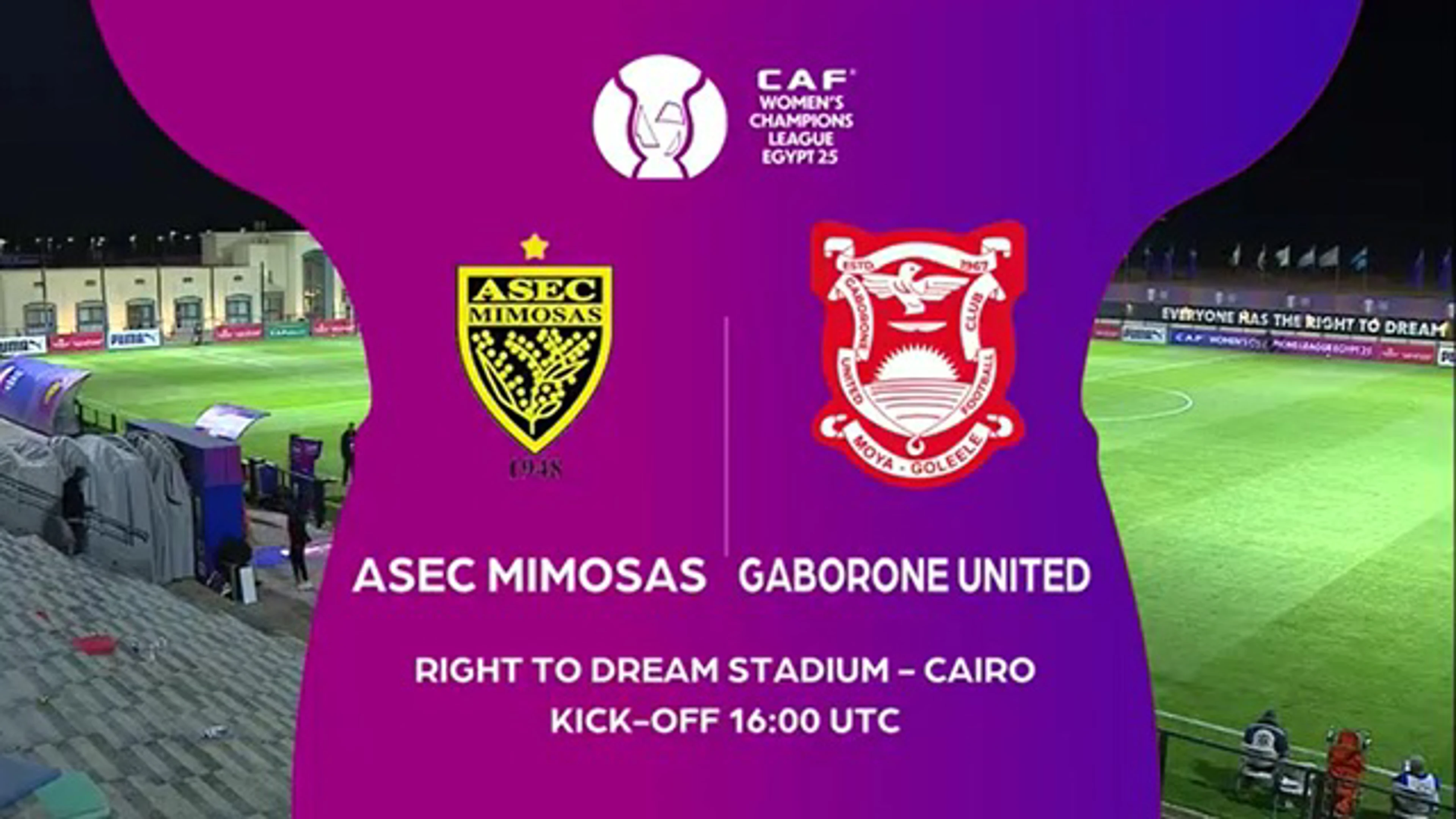 ASEC Mimosas v Gaborone United | Match Highlights | CAF Women's Champions League