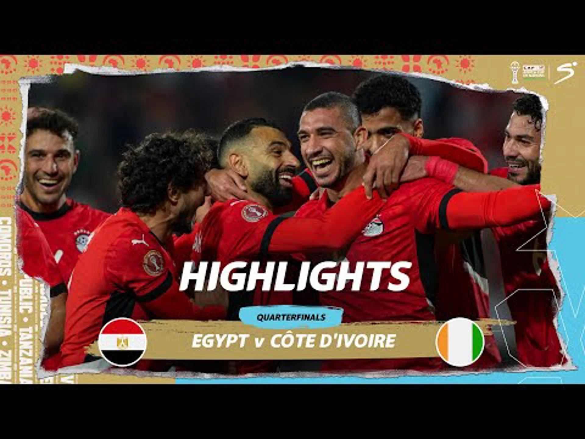 Egypt v Côte d'Ivoire | Match in 3 | CAF Africa Cup of Nations Morocco 2025