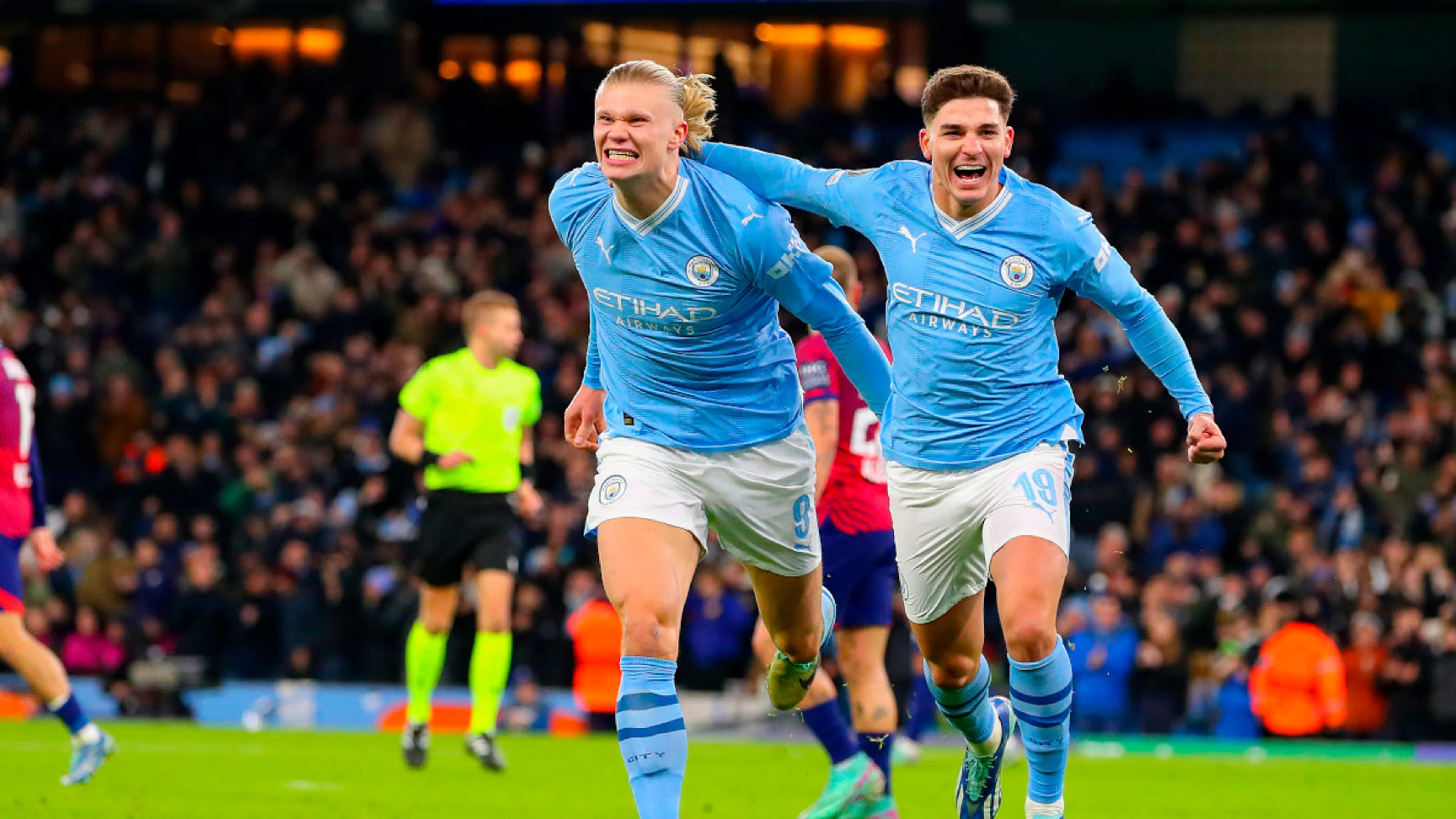 Manchester City recover from two-goal deficit to beat Leipzig