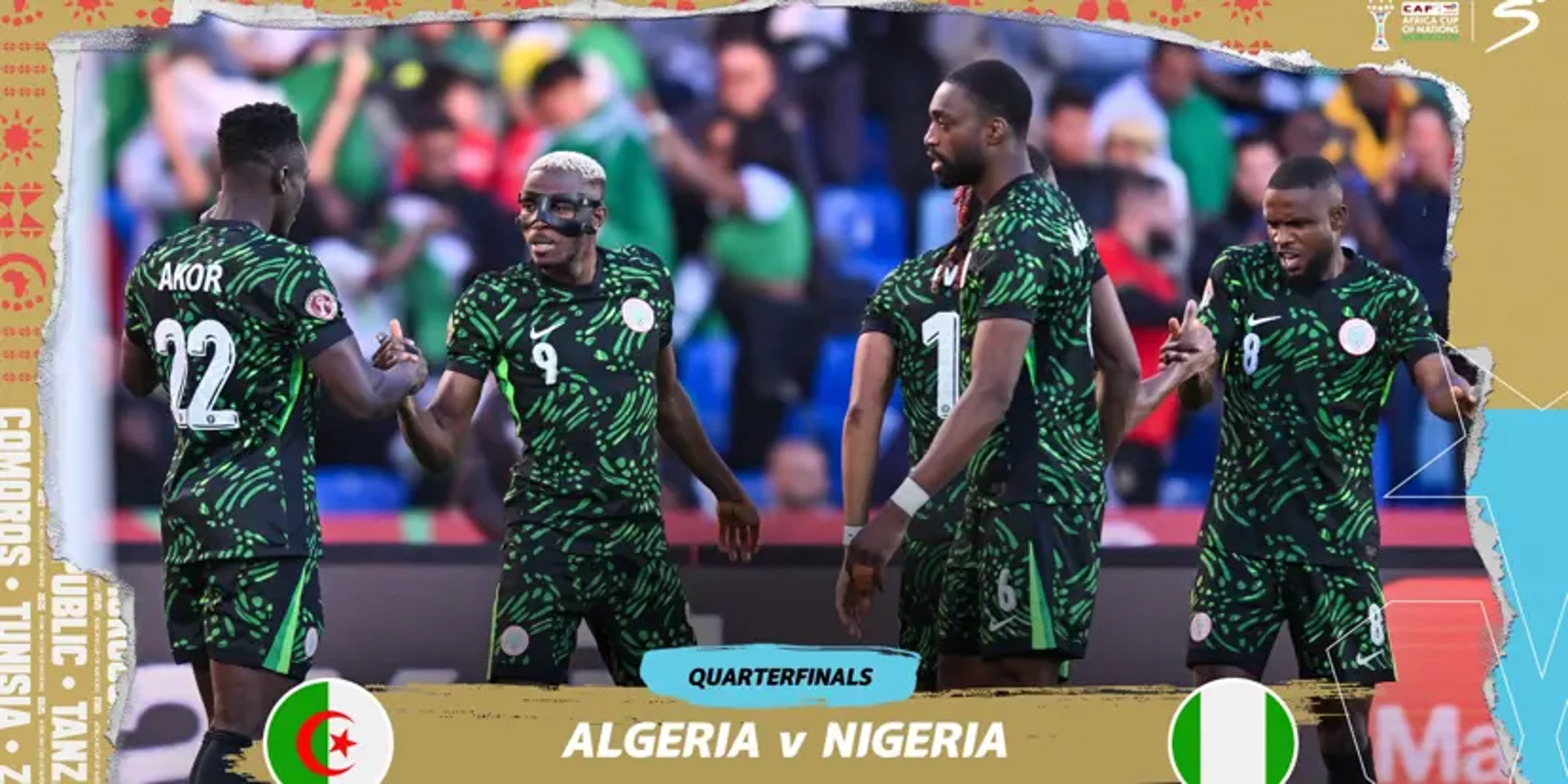INTO SEMIS: Algeria no match for Nigeria in Marrakesh