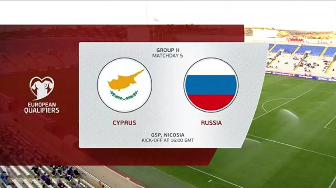 2022 FIFA World Cup Qualifiers - UEFA | Cyprus v Russia | Highlights