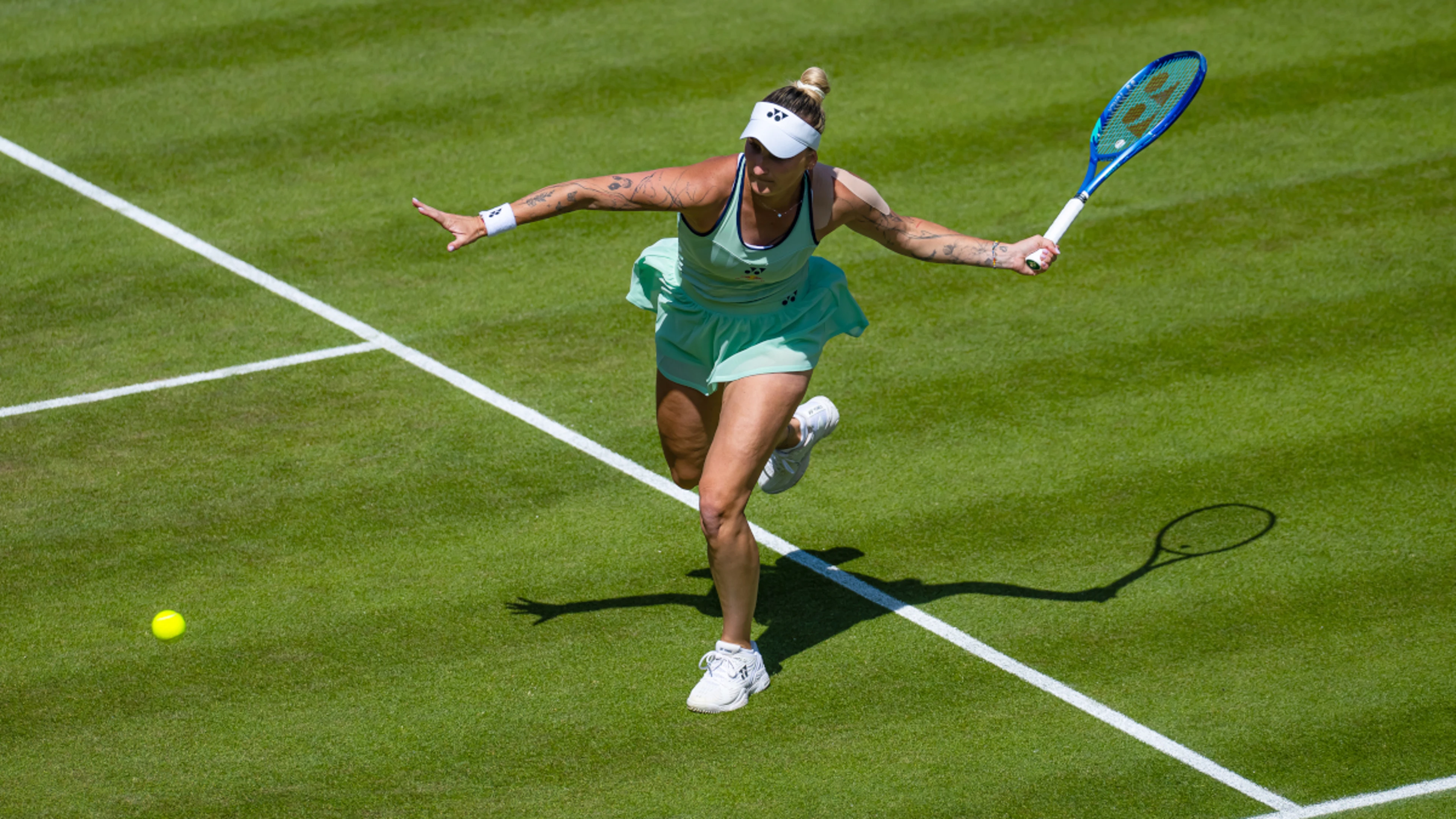 Vondrusova beats Jabeur in repeat of 2023 Wimbledon final