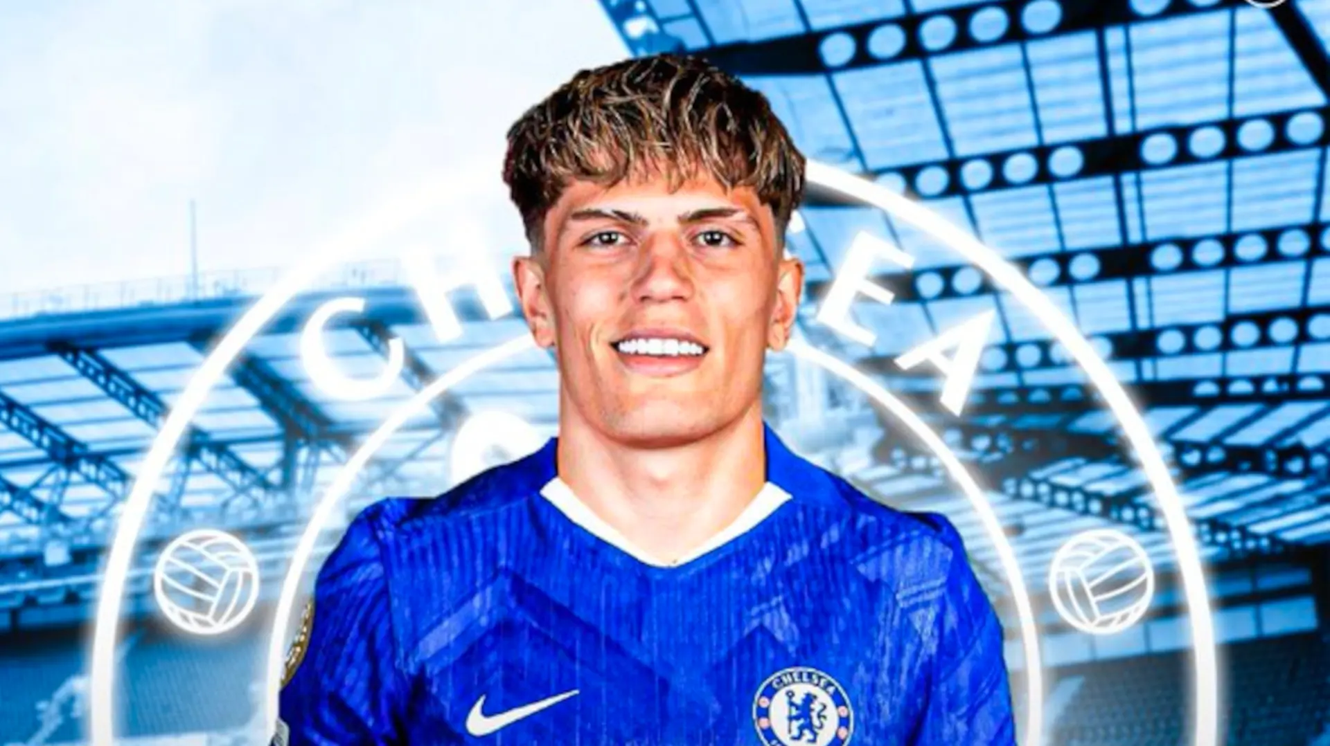 Garnacho arrives at Chelsea as £40 m move from Man Utd moves closer