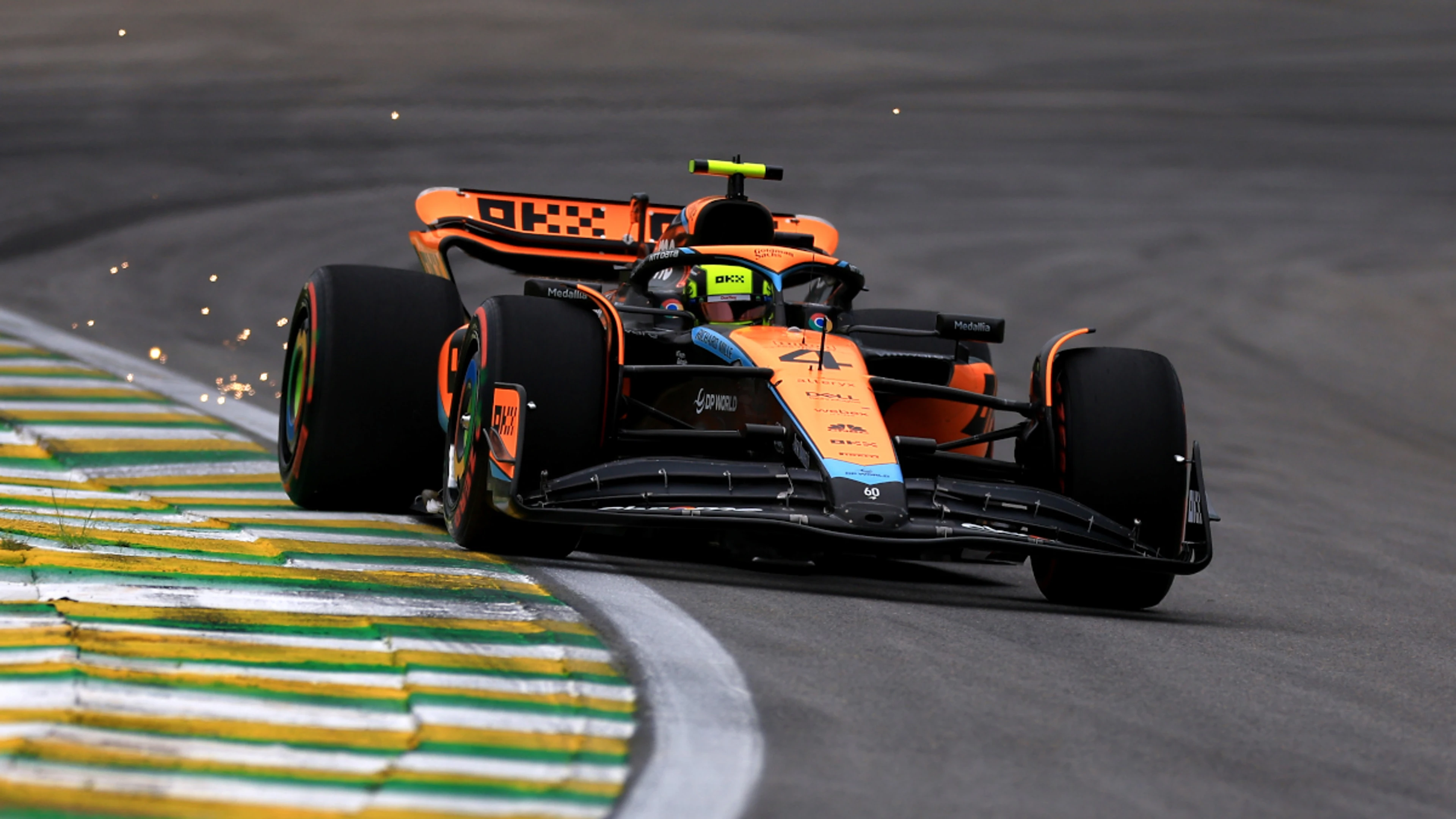 Norris 'gutted' at rain-hit setback in bid for Brazil pole