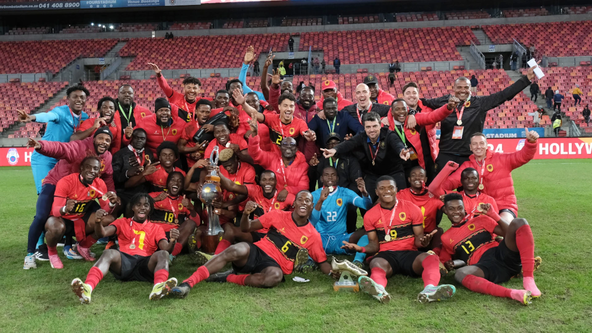 Angola storm to Cosafa Cup 2024 title