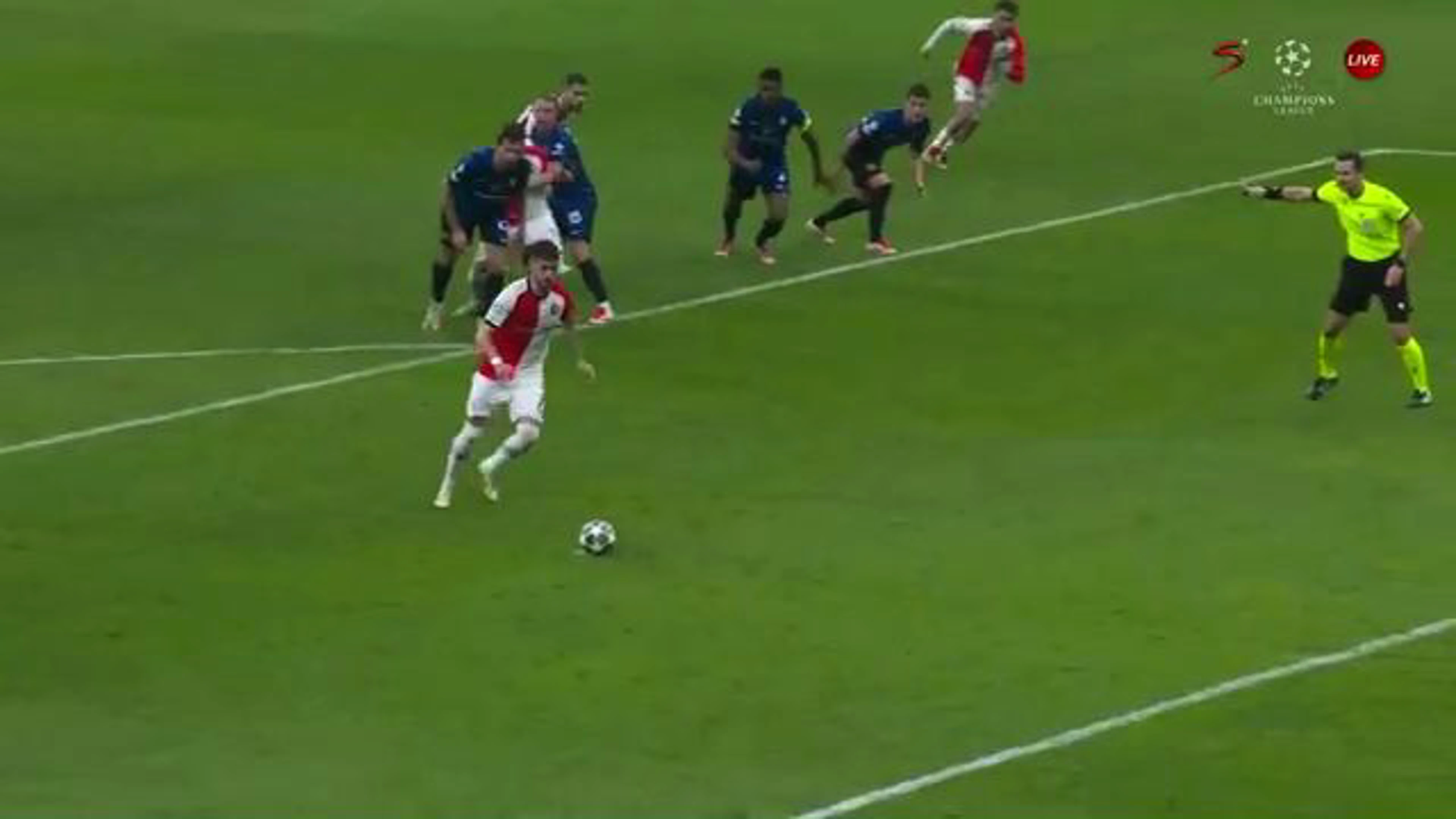 Jakub Moder Goal | Inter v Feyenoord | UEFA Champions League Round of 16