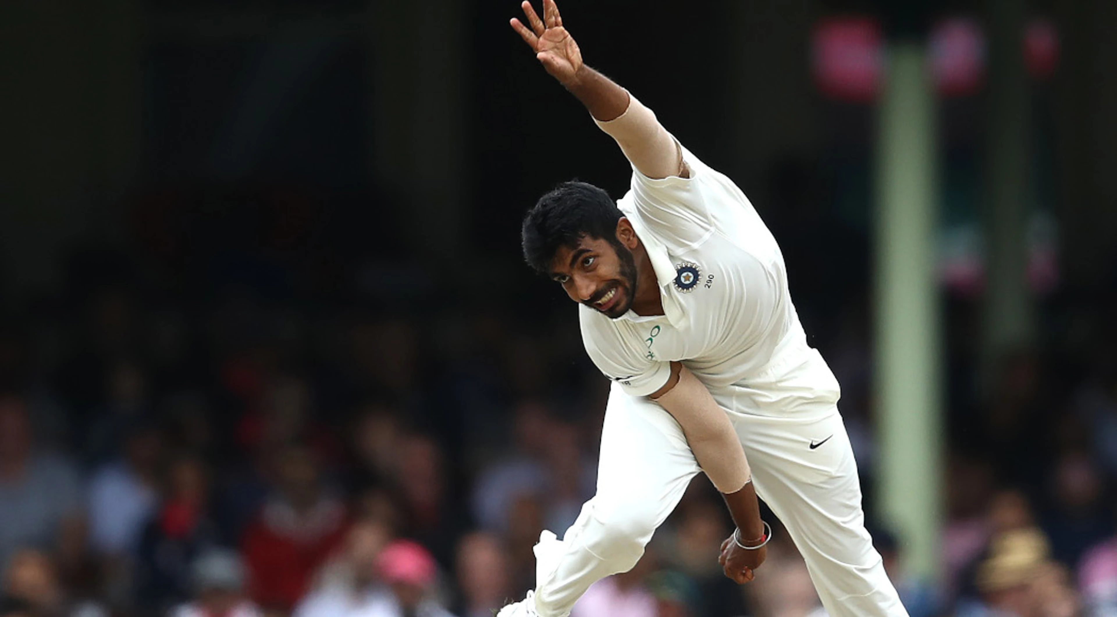 Bumrah's five-wicket haul helps India thrash Windies in first test